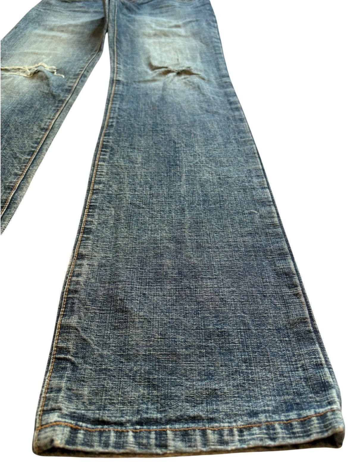 Japanese Brand × Morgan Homme Vintage Japanese Morgan Homme Mud Wash Distressed Jeans Size US 31 - 7 Thumbnail