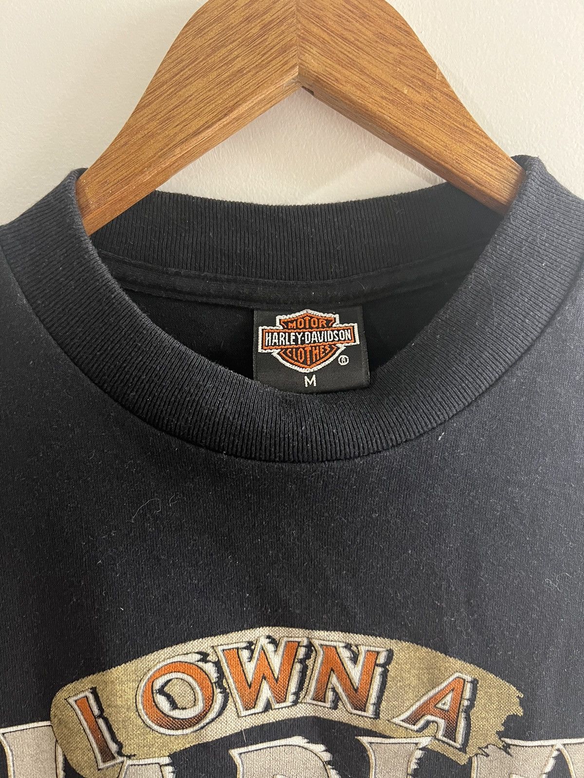 Harley Davidson × Vintage 1991 Harley Davidson 3D Emblem Size US M / EU 48-50 / 2 - 3 Thumbnail
