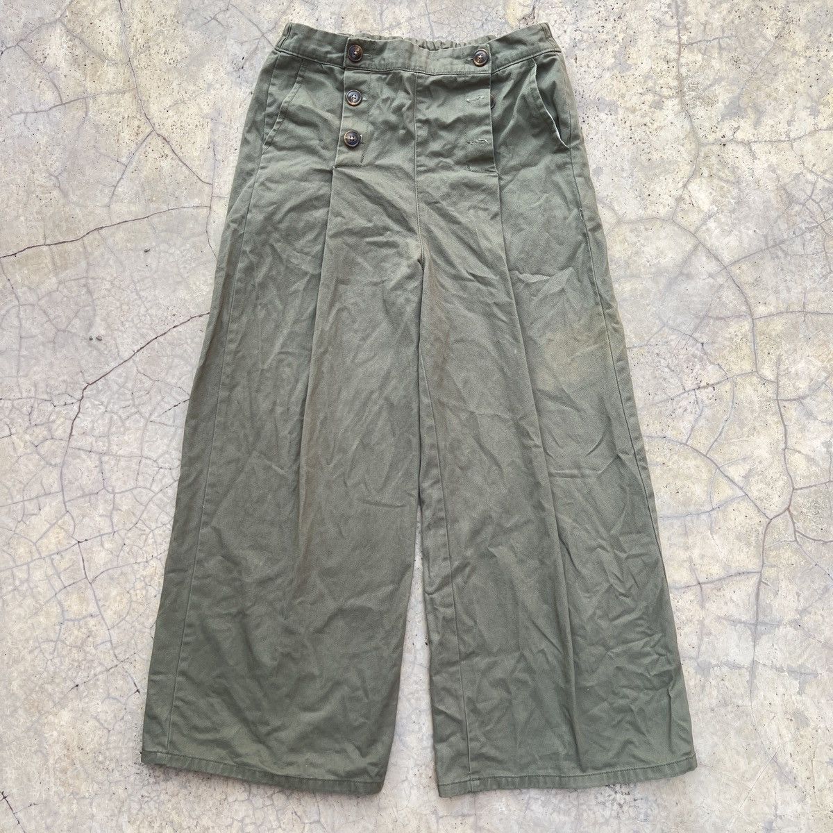 Vintage Vintage Army Pants 90's Design Size 31" - 6 Thumbnail