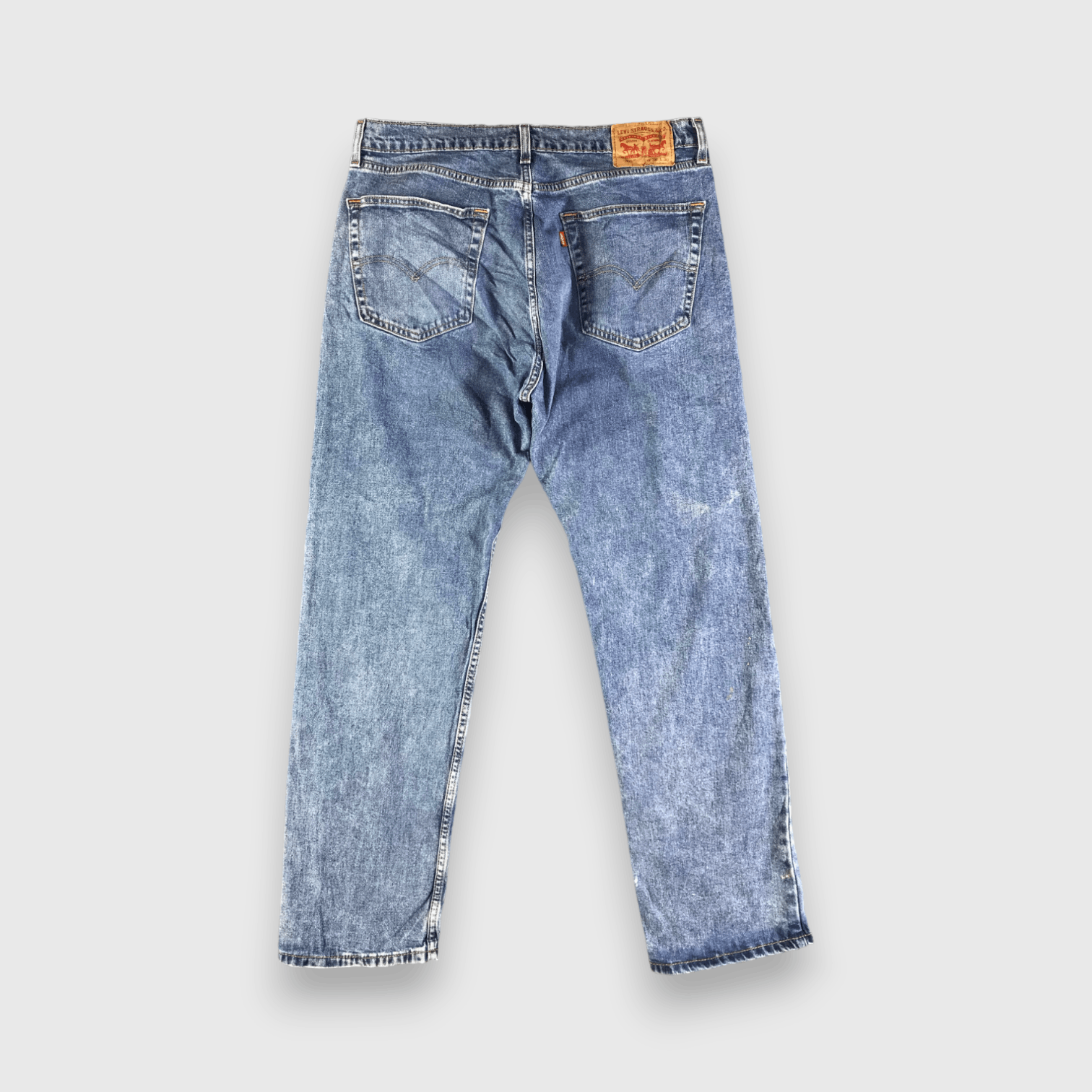 Levi's Vintage Blue Wash Levis 505 Jeans-J4359 Size US 35 - 2 Thumbnail