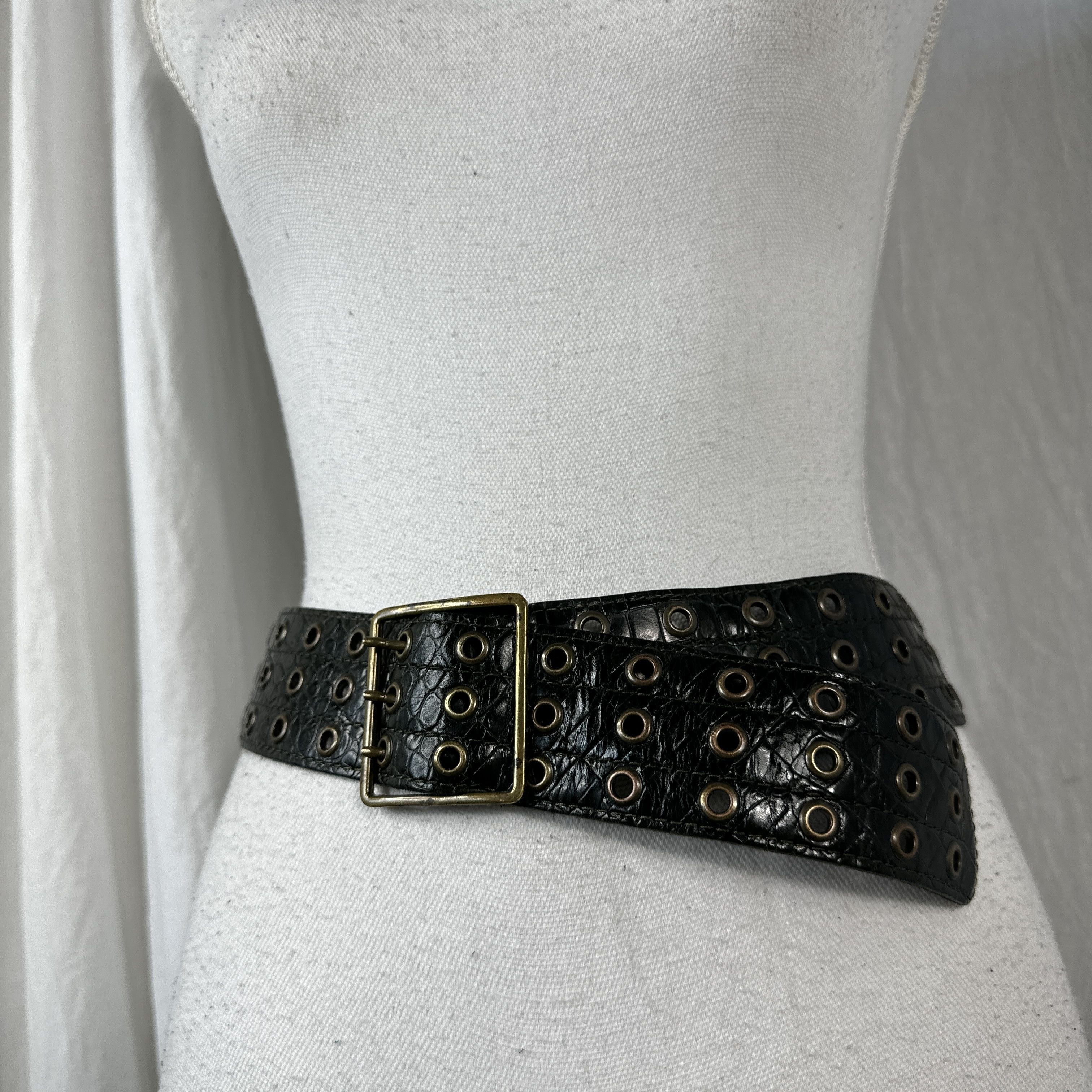Vintage Studded Leather Belt Size ONE SIZE - 3 Thumbnail