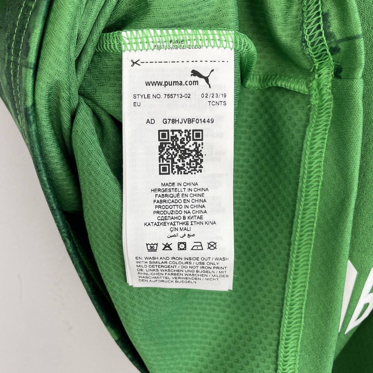 Puma Borussia Mönchengladbach Third Jersey Puma Shirt 2019/2020 Size US S / EU 44-46 / 1 - 8 Thumbnail