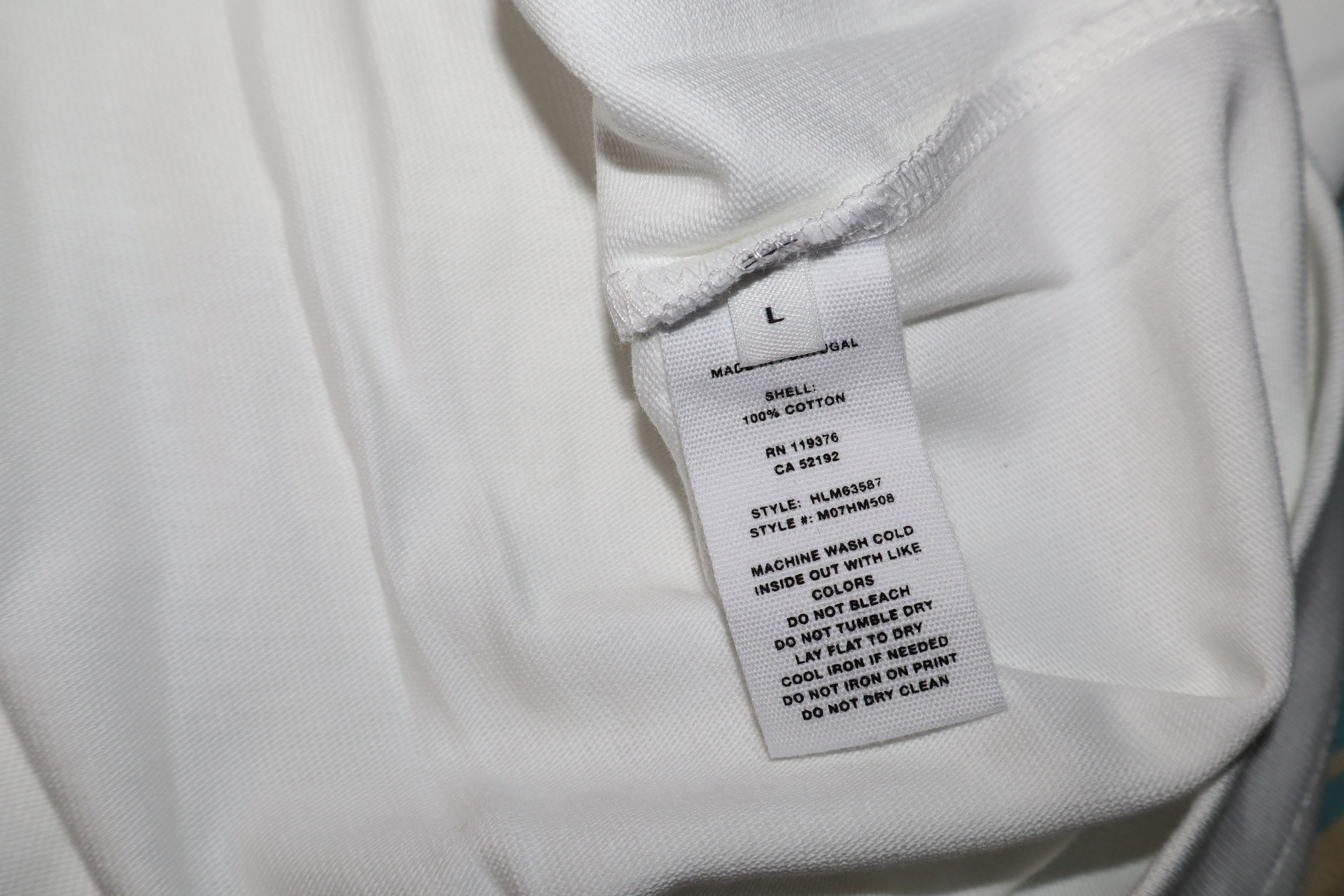 Helmut Lang Crumple logo t-shirt Size US L / EU 52-54 / 3 - 9 Thumbnail