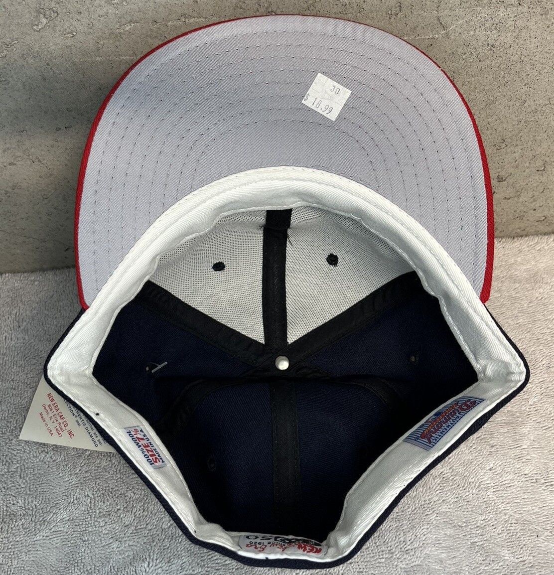 New Era Vintage NWT Anaheim Angels MLB New Era Diamond Collection 7⅛ Size ONE SIZE - 6 Thumbnail