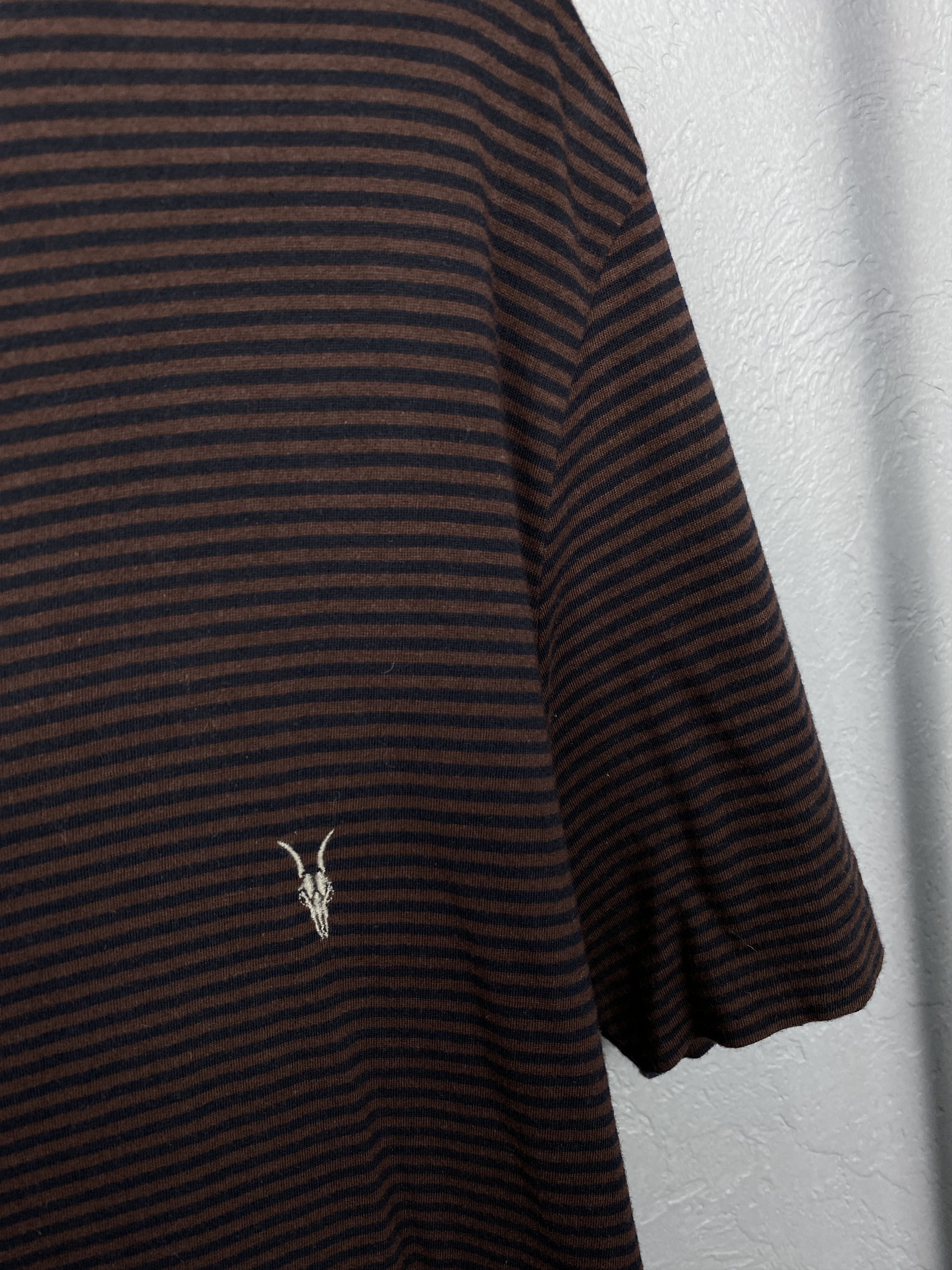 Allsaints Allsaints Vintage Mens Crew Neck T-Shirt Tee Size US L / EU 52-54 / 3 - 3 Thumbnail