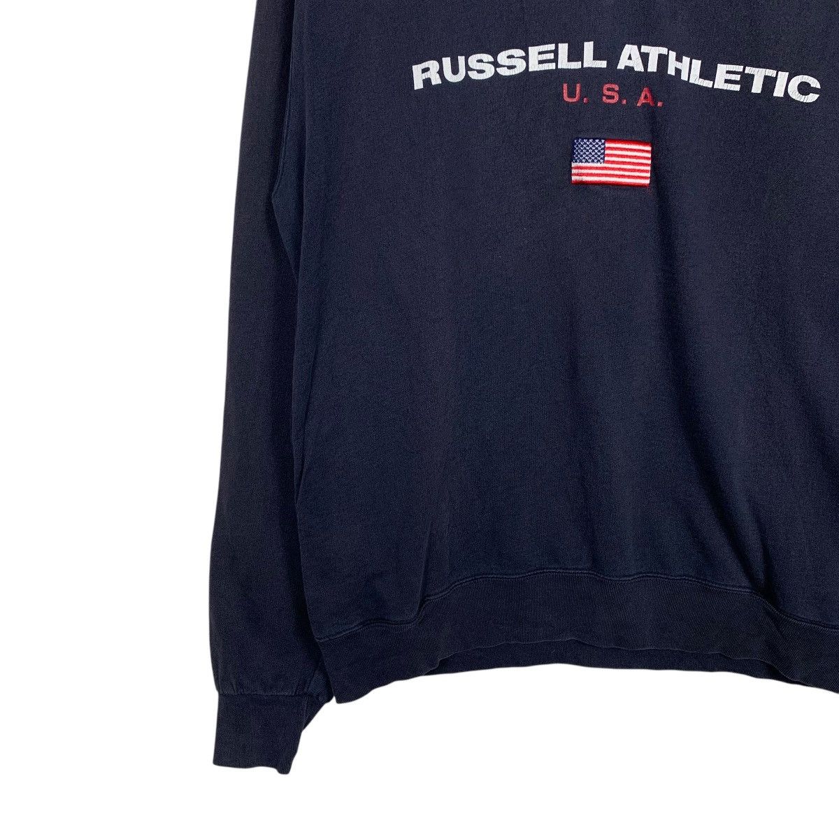 Russell Athletic RUSSELL ATHLETIC Embroidery Big Logo Sweatshirt #1739-C77 Size US L / EU 52-54 / 3 - 3 Thumbnail