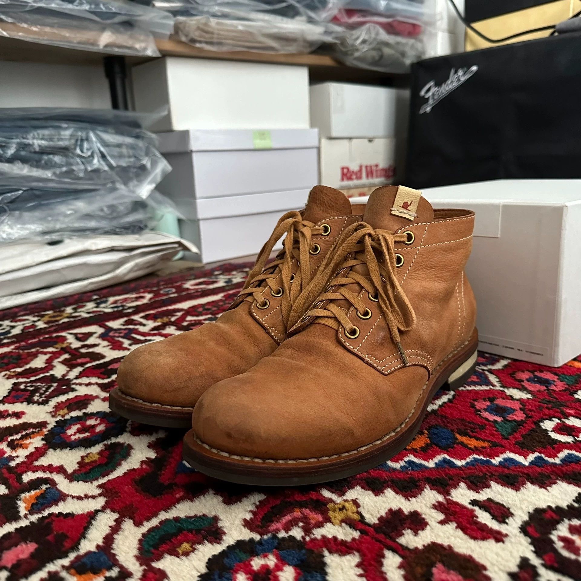 Visvim VISVIM 14AW BRIGADIER Antelope Suede Boot 9.5 9/10 Size US 9.5 / EU 42-43 - 2 Thumbnail