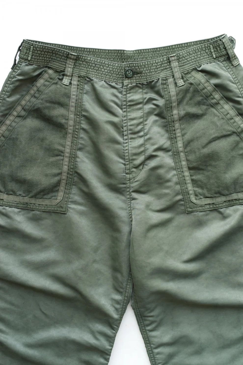 Porter Classic Porter Classic SUPER NYLON MASH BAKER PANTS - OLIVE Size US 34 / EU 50 - 8 Thumbnail