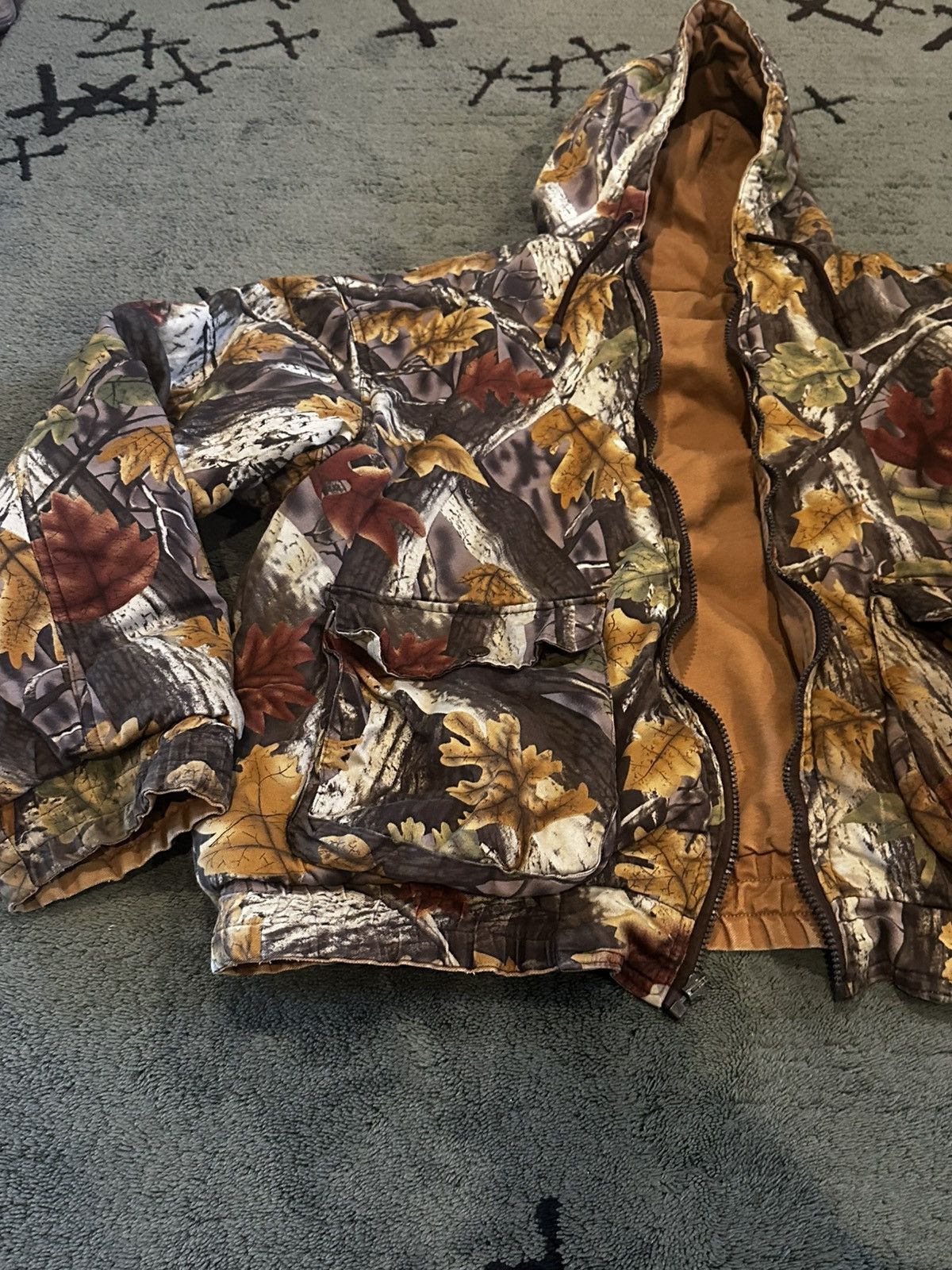 Vintage Vintage Reversible Camo Master Sportsman Hooded Bomber Jacke Size US L / EU 52-54 / 3 - 5 Thumbnail