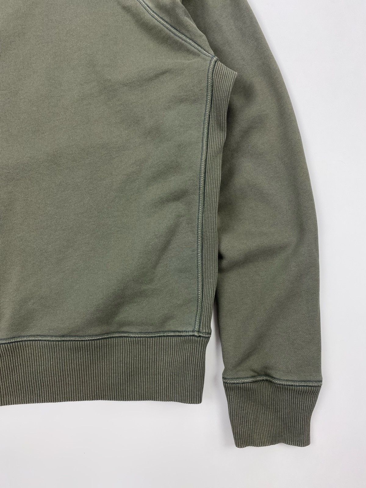 Diesel Y2K Vintage Diesel Khaki Green Spell Out Sweatshirt Size US M / EU 48-50 / 2 - 14 Thumbnail