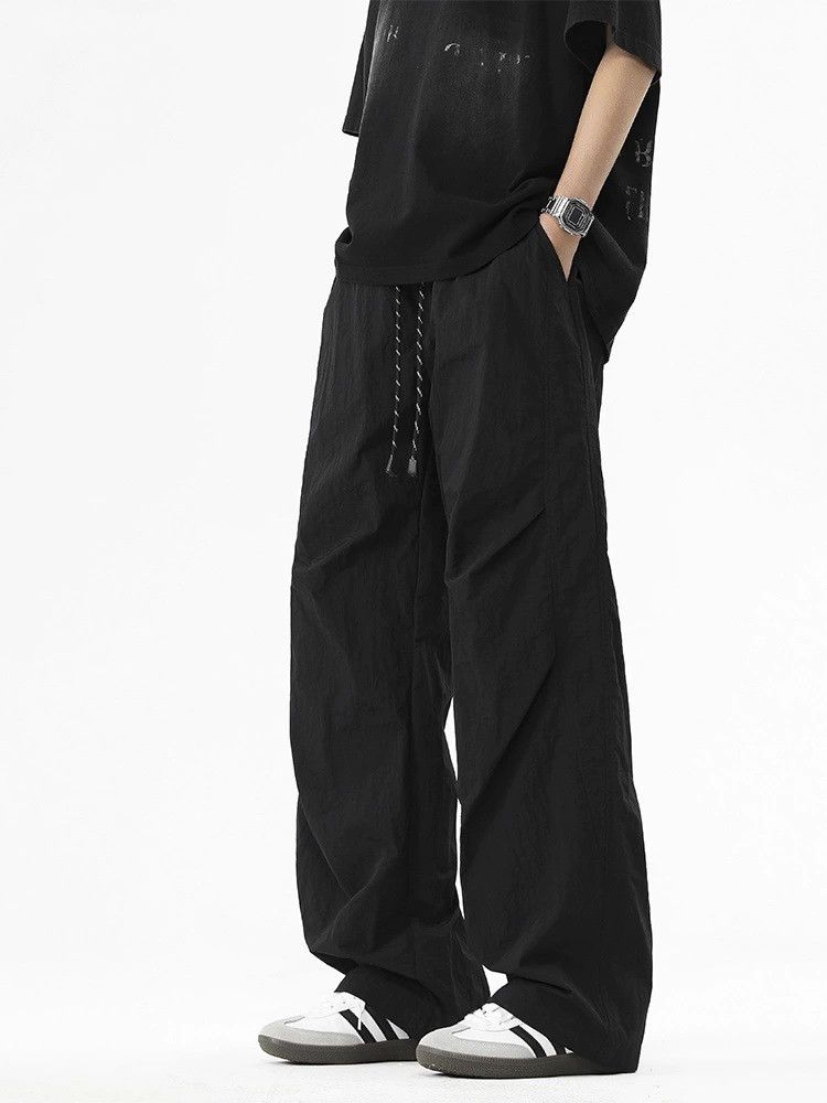 Vintage Men's trendy straight loose versatile trousers Size US 32 / EU 48 - 1 Thumbnail
