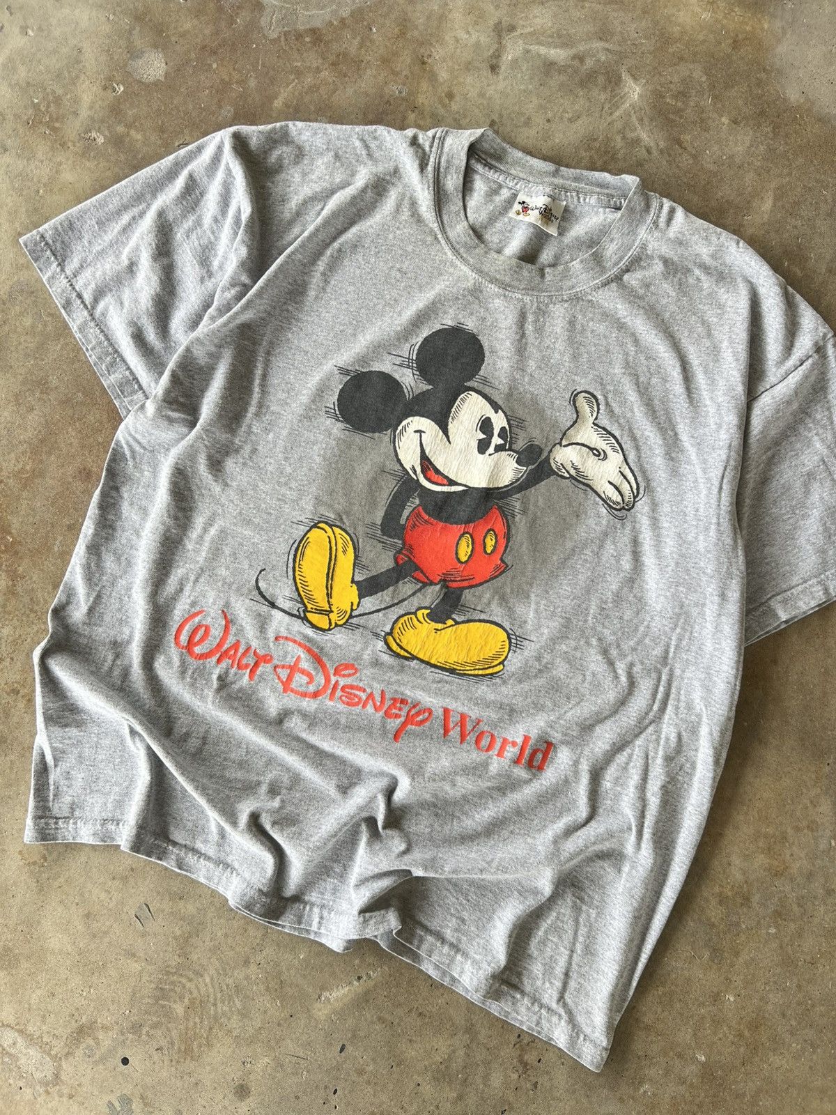 Disney Vintage 90’s Disney Mickey Mouse Promo T Shirt Size US L / EU 52-54 / 3 - 2 Thumbnail