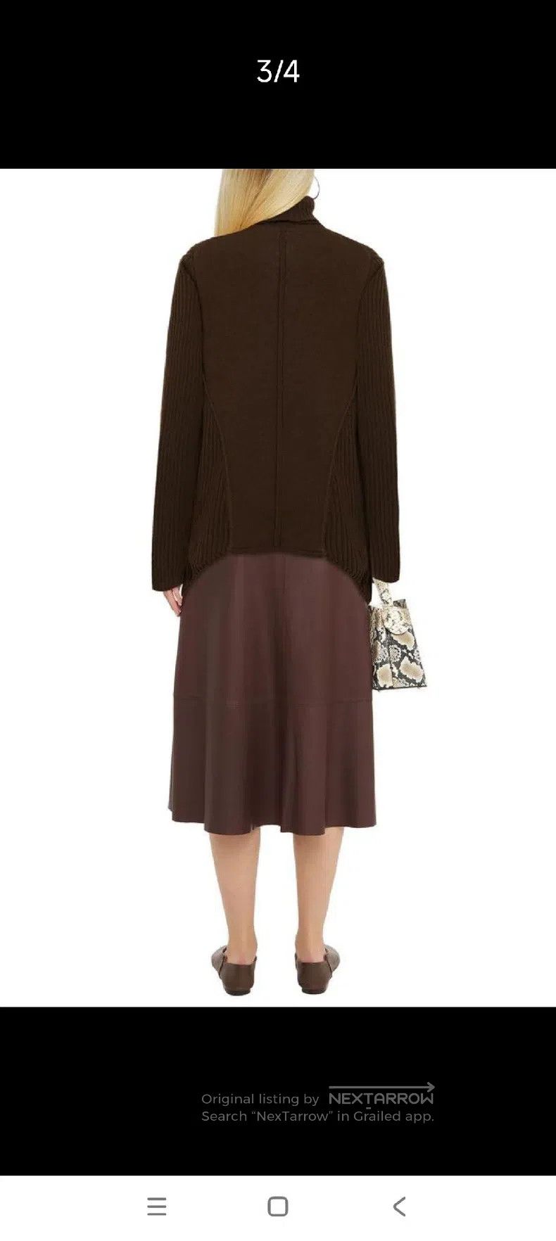 Ann Demeulemeester Ann Demeulemeester High-Neck Sweater Size S / US 4 / IT 40 - 2 Thumbnail