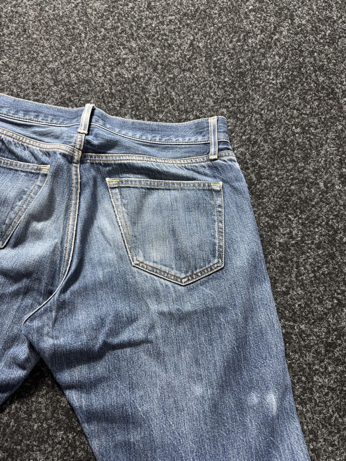 Uniqlo Vintage 00s Uniqlo Selvedge Straight Denim Jeans Japanese Size US 34 / EU 50 - 17 Thumbnail