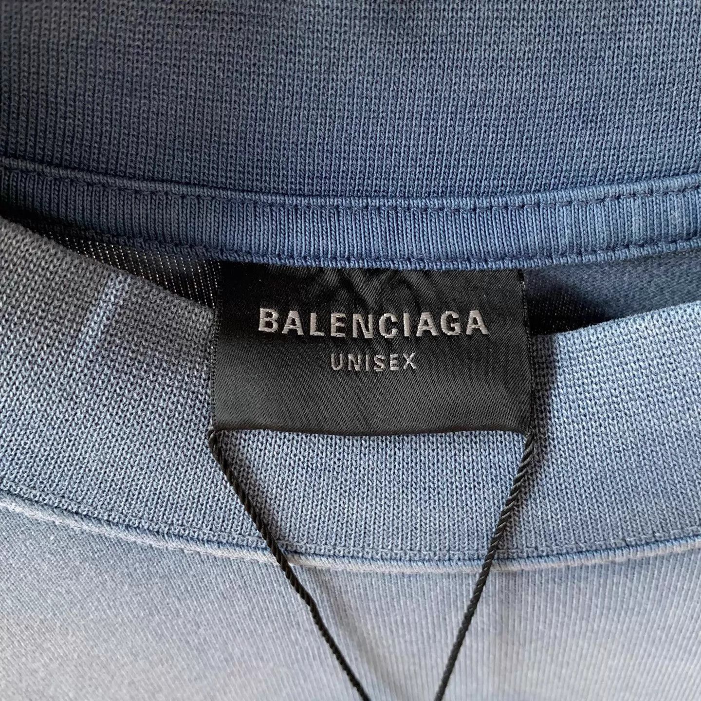 Balenciaga Balenciaga 25 blue Coke gradient short sleeve tee S Size S / US 4 / IT 40 - 2 Thumbnail