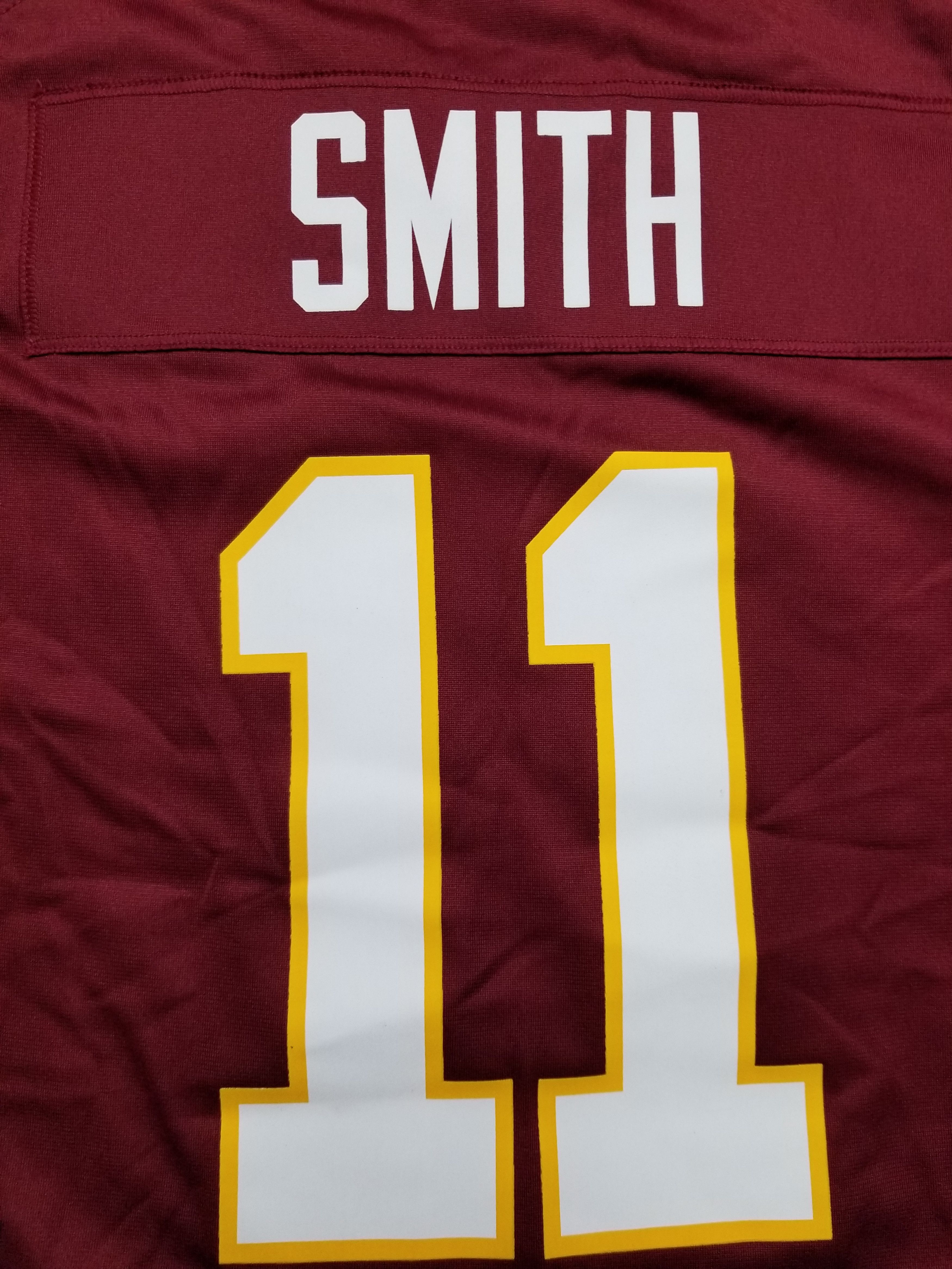 Nike Nike Washington Redskins Alex Smith #11 Burgundy NFL Jersey Size US XL / EU 56 / 4 - 6 Thumbnail