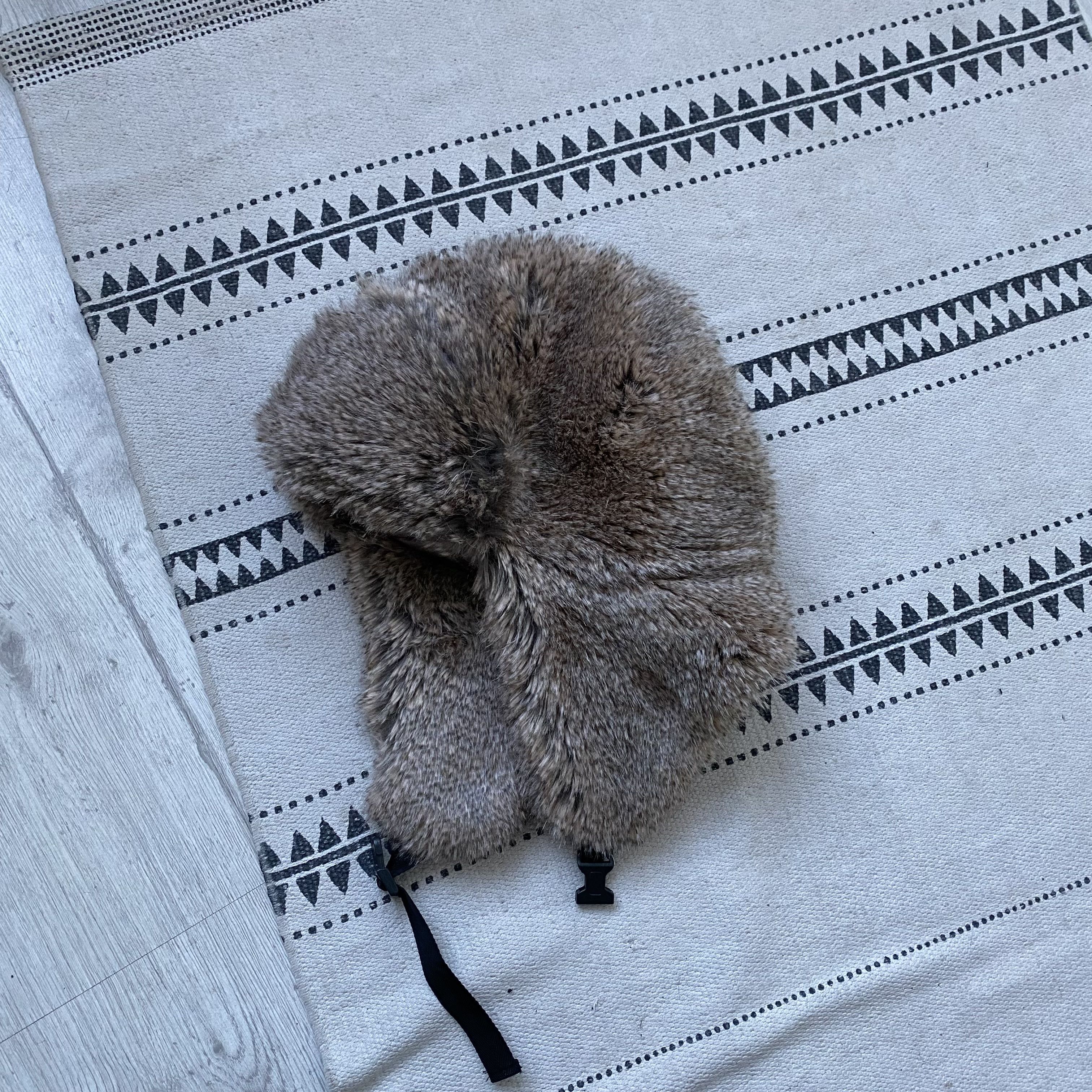 Hysteric Glamour Vintage 2000s Ushanka Faux Fur Trapper Winter Hat Fuzzy Size ONE SIZE - 1 Thumbnail