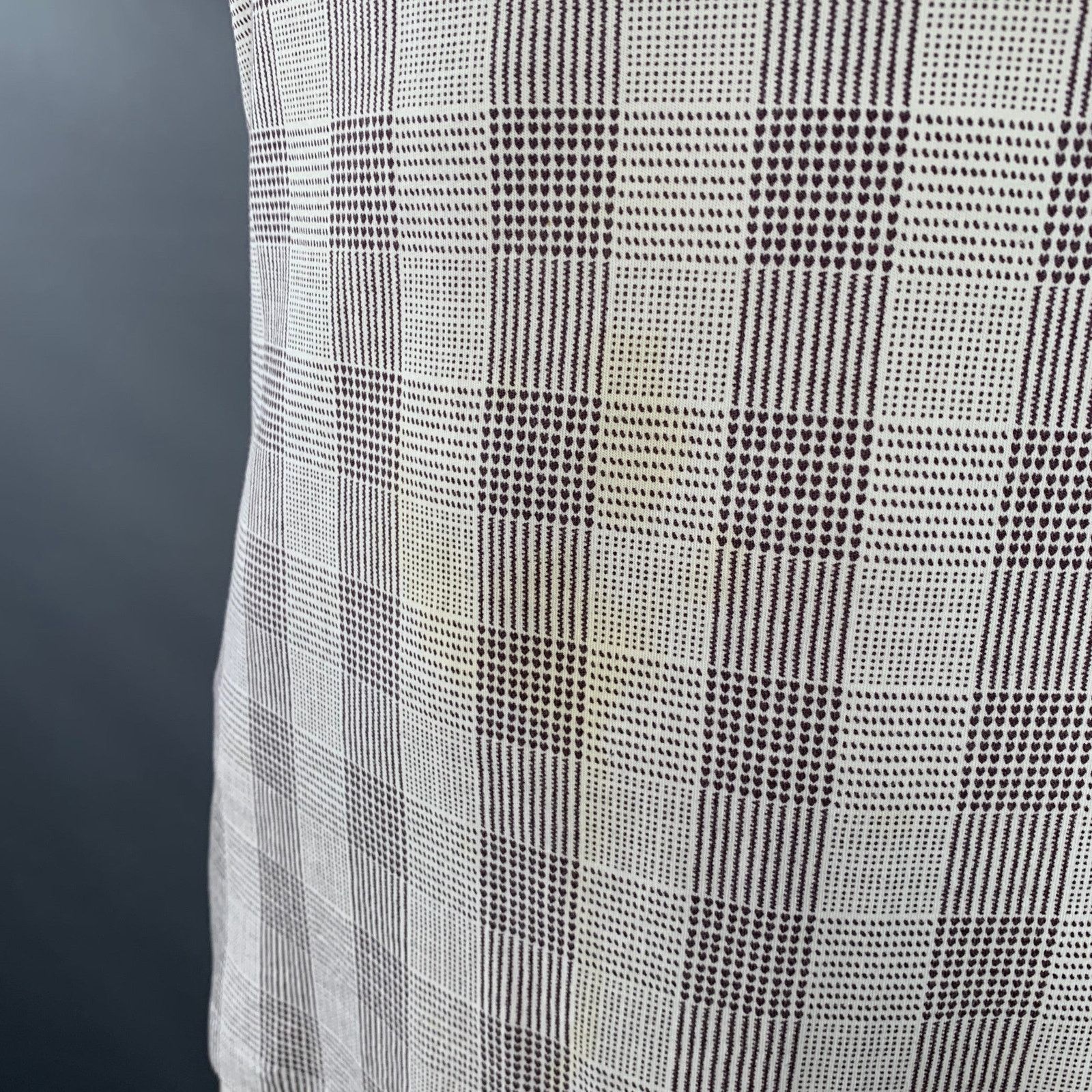 Emporio Armani Size XXL Brown White Hearts Dots Short Sleeve T-shirt Size US XXL / EU 58 / 5 - 6 Thumbnail
