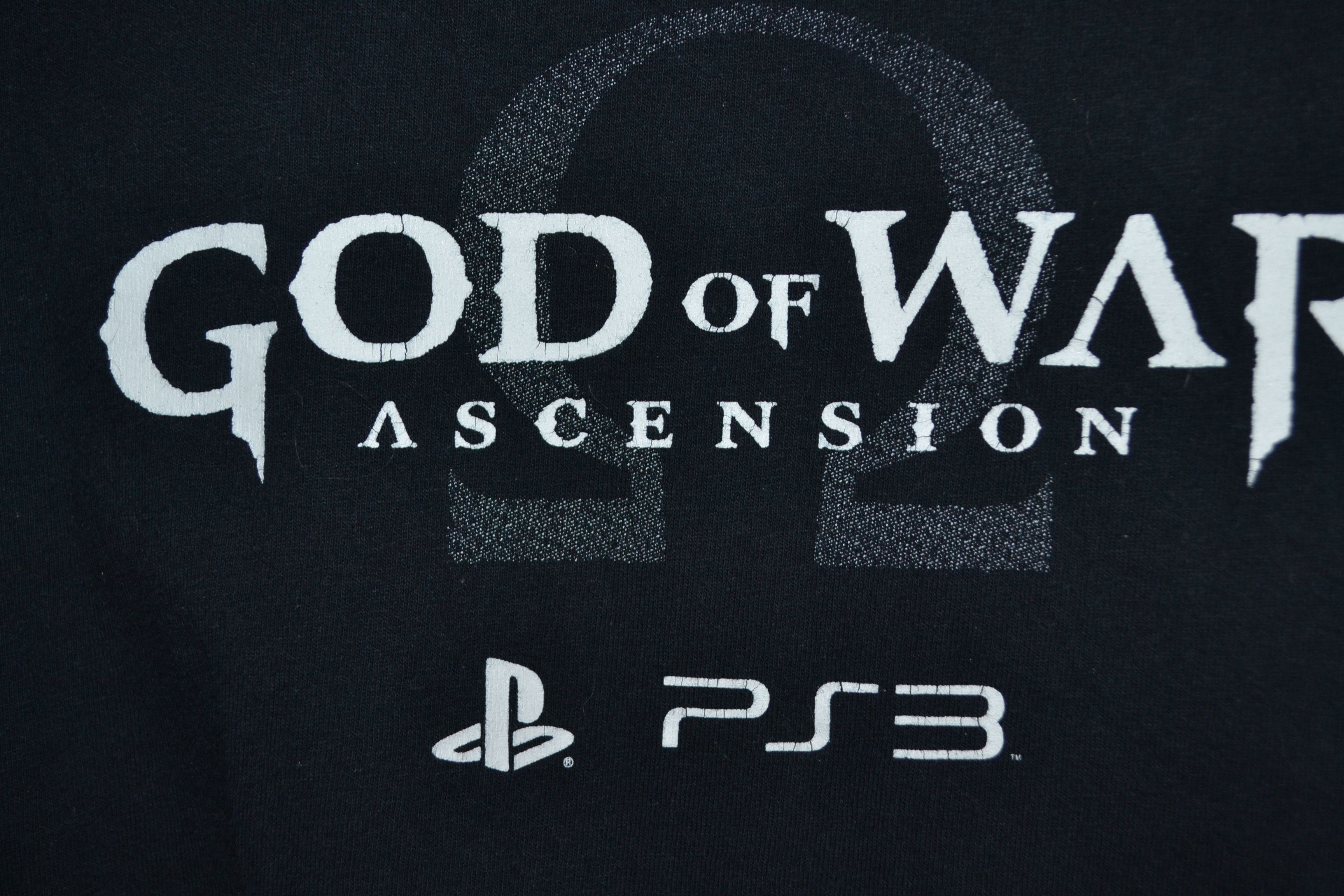 Band Tees Vintage God Of War Ascension Kratos PS3 Promo Video Game XL Size US XL / EU 56 / 4 - 6 Thumbnail
