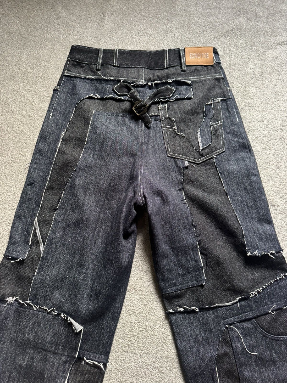 Other Blind/No Plan Raw Edge Remake Jeans Size US 32 / EU 48 - 11 Thumbnail