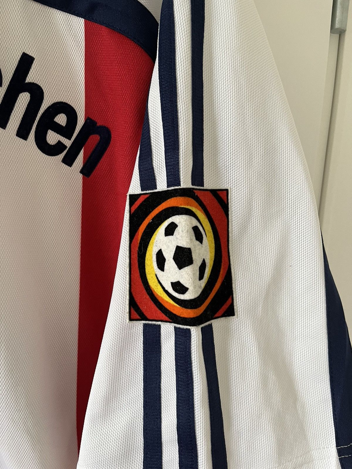 Bayern Monachium adidas 2000/2001 wyjazdowa Elber vintage — zdjęcie 3