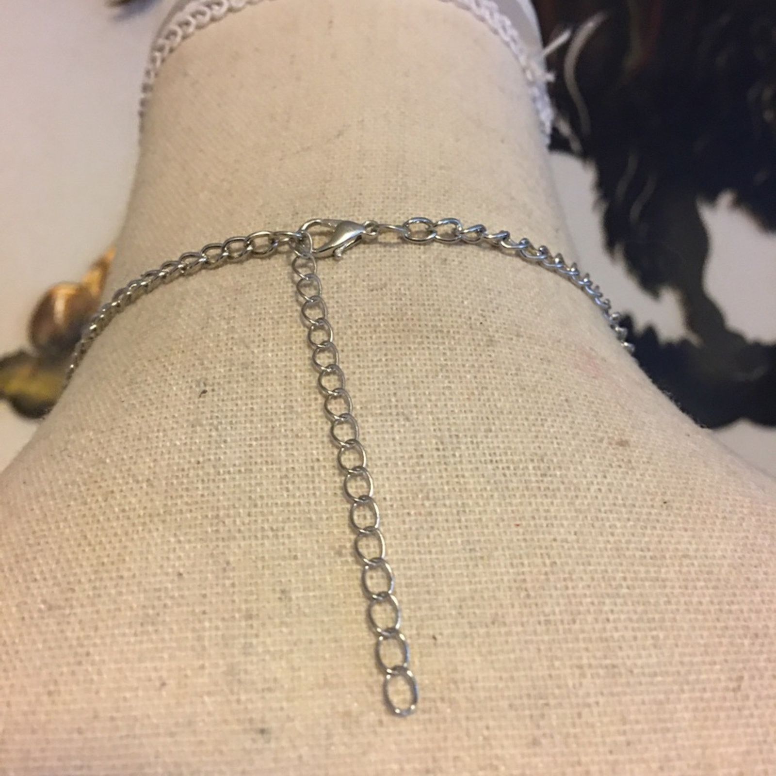 Jewelry Black pearl beads on long layered silver chain Size ONE SIZE - 5 Thumbnail