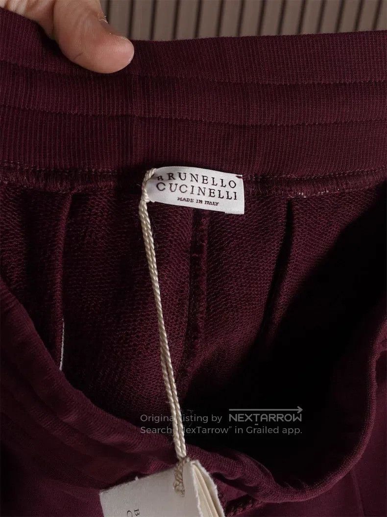 Brunello Cucinelli Brunello Cucinelli size S Island Cotton Drawstring Sport Pa Size US 27 - 4 Thumbnail