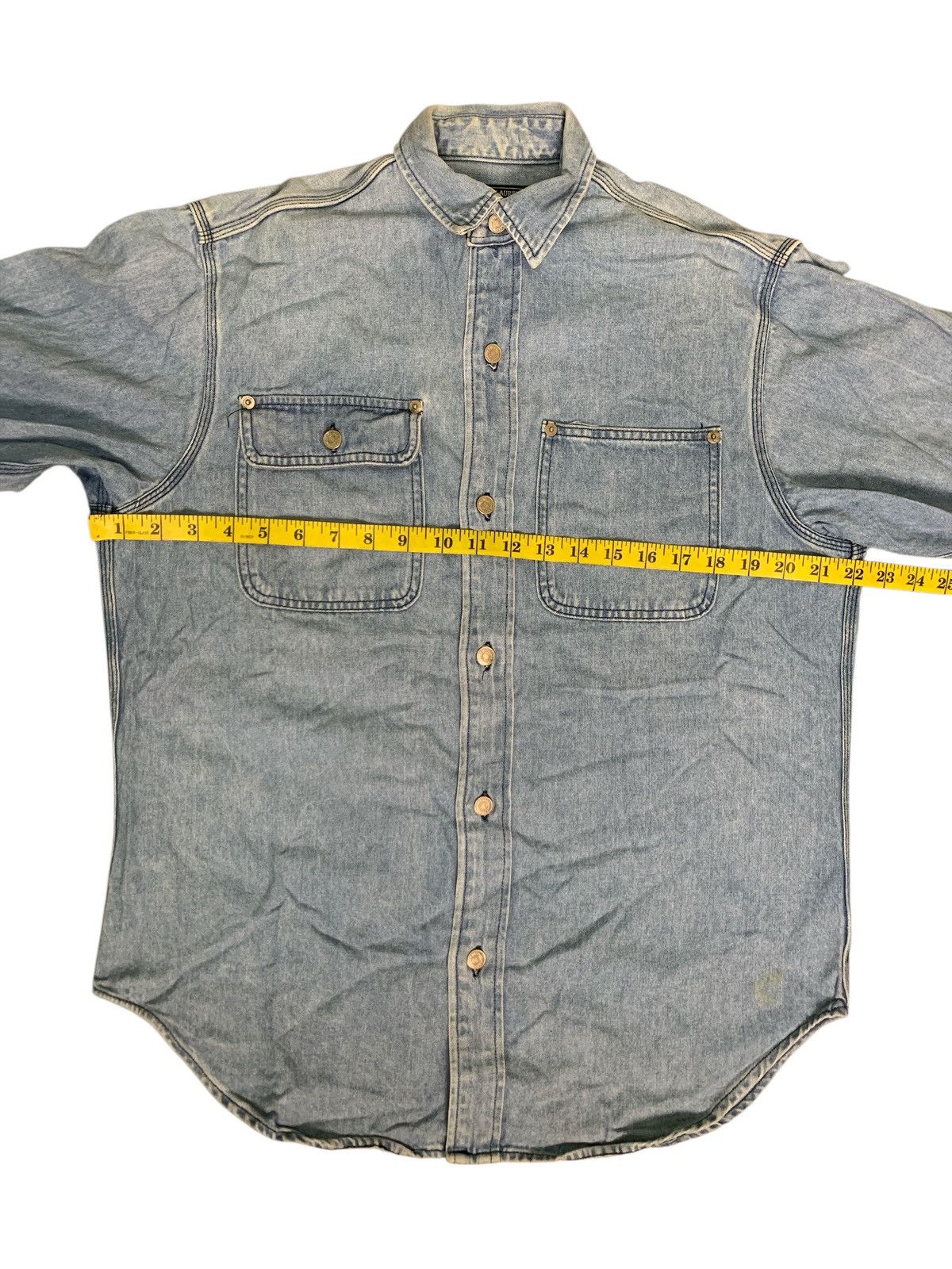 Polo Ralph Lauren Rare Design Polo Ralph Lauren Country Soft Denim Shirts Size US M / EU 48-50 / 2 - 9 Thumbnail