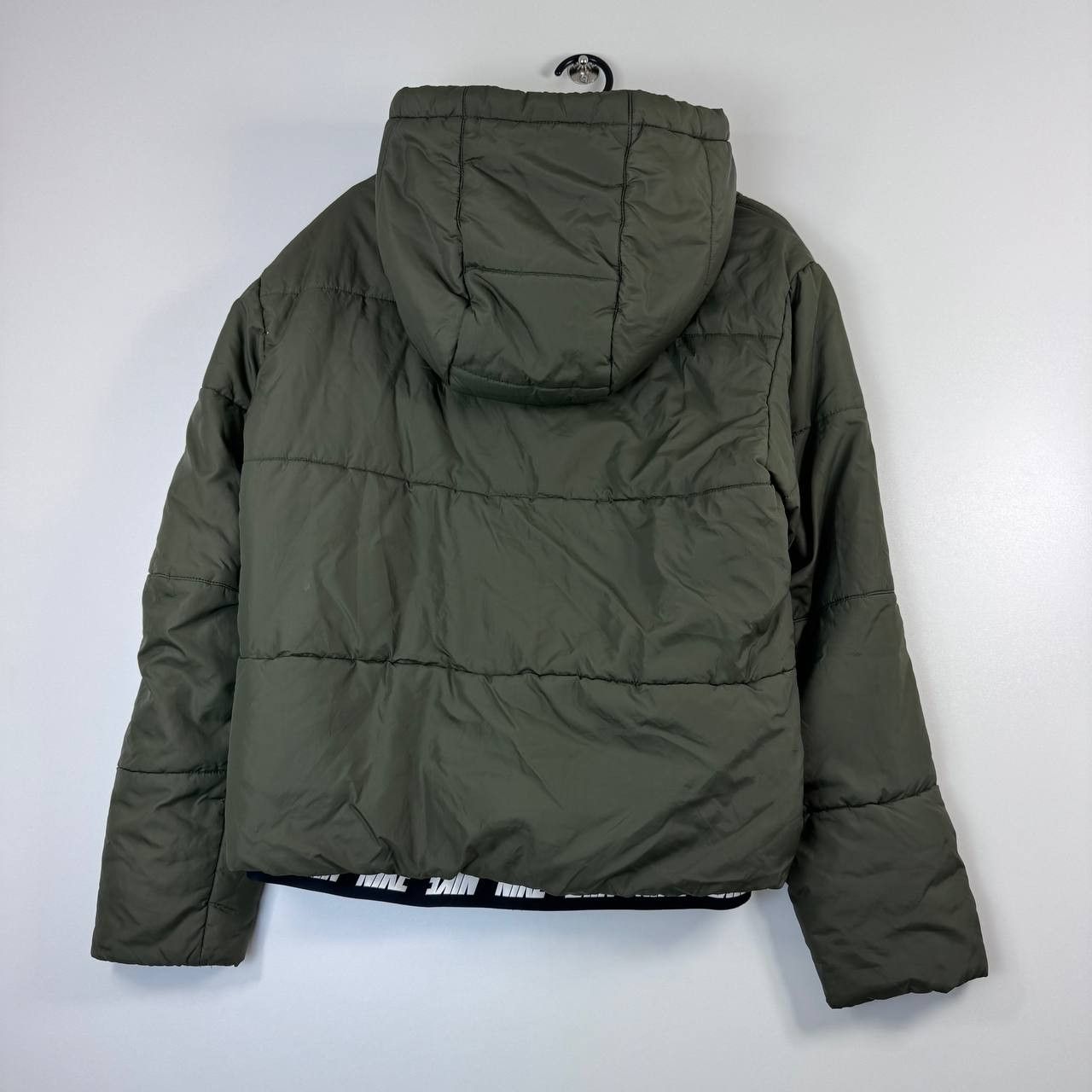 Nike Nike Women’s Hooded Jacket Olive Green Zip Up Puffer Size M Size M / US 6-8 / IT 42-44 - 11 Thumbnail