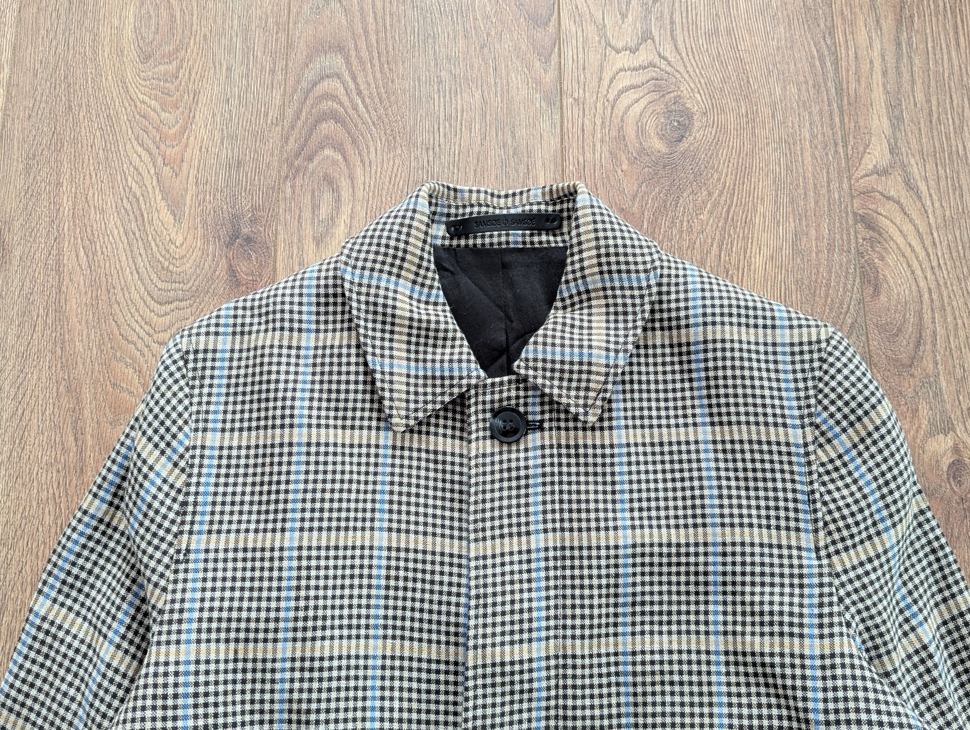 Samsoe Samsoe Samsoe Samsoe Belek Jacket Black Check Havana Fabric Luxury Size US S / EU 44-46 / 1 - 2 Thumbnail