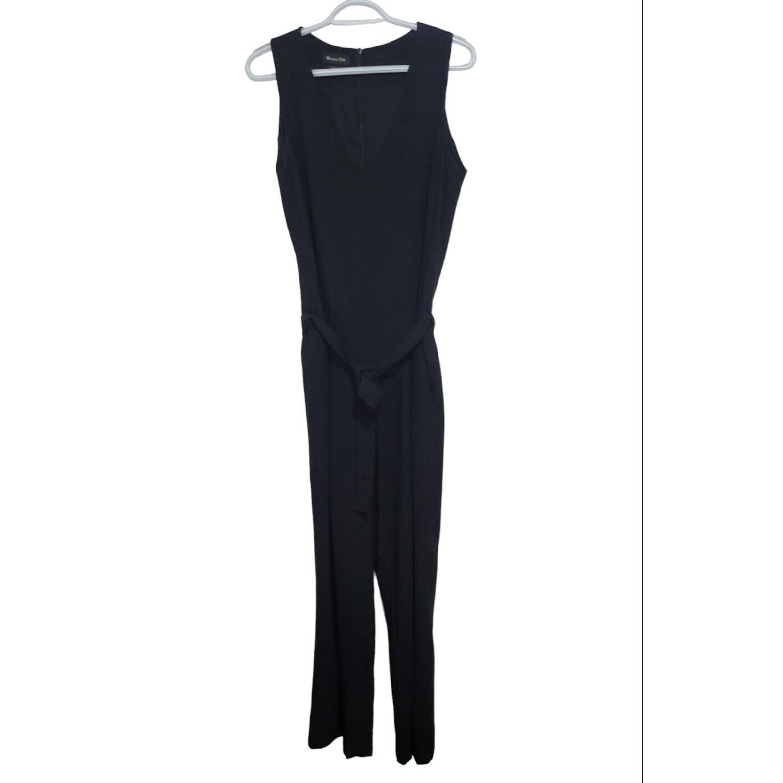 Massimo Dutti Massimo Dutti Women Jumpsuits Sleeveless Black Size US 10 Size 32" / US 10 / IT 46 - 5 Thumbnail