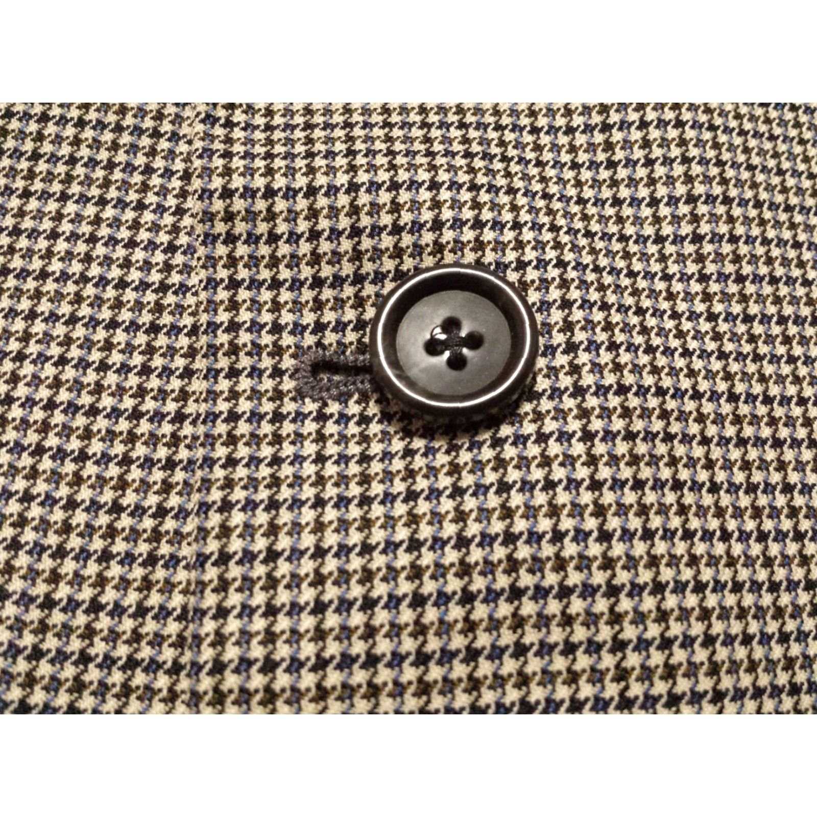 Stafford Stafford Blazer 46L Multicolor Plaid Wool Long Sleeve 2 Button Single-Breasted Mens Shirt Size US XXL / EU 58 / 5 - 4 Thumbnail