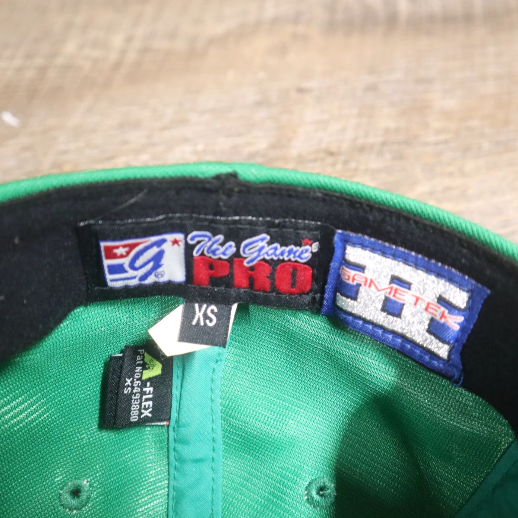 Logo 7 Ivory Hat Fitted Baseball Cap XS Green Unisex Adults Unknown Maroons Hawk Falcon Logo Size ONE SIZE - 8 Thumbnail