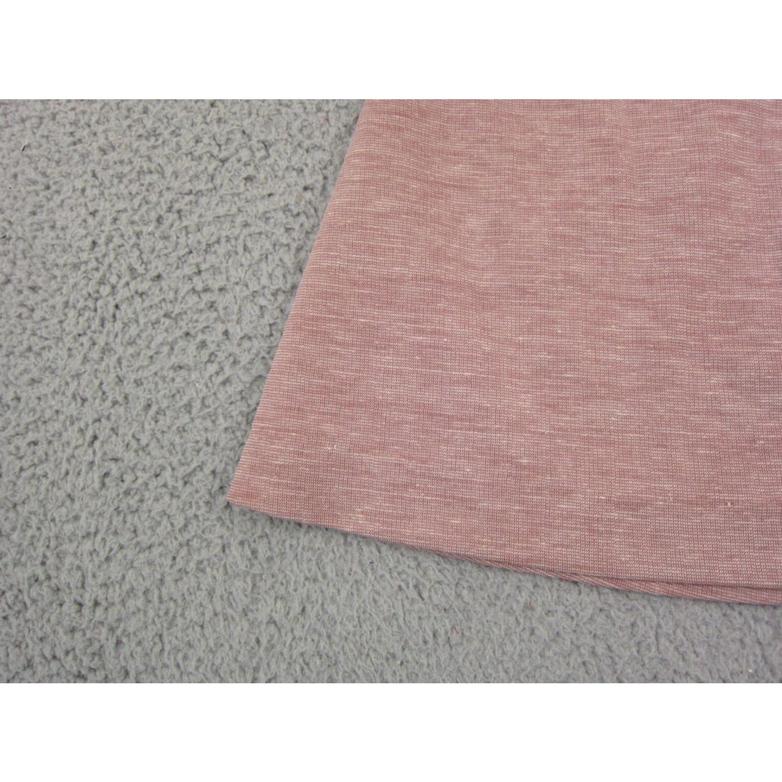 Pinko Vintage Skirt Teens 9-10 Pink Heathered A-Line Knit Midi 60s 70s Heathered Pink Heathered Midi Skirt Womens Teens 80s 90s Size 30" / US 8 / IT 44 - 3 Thumbnail