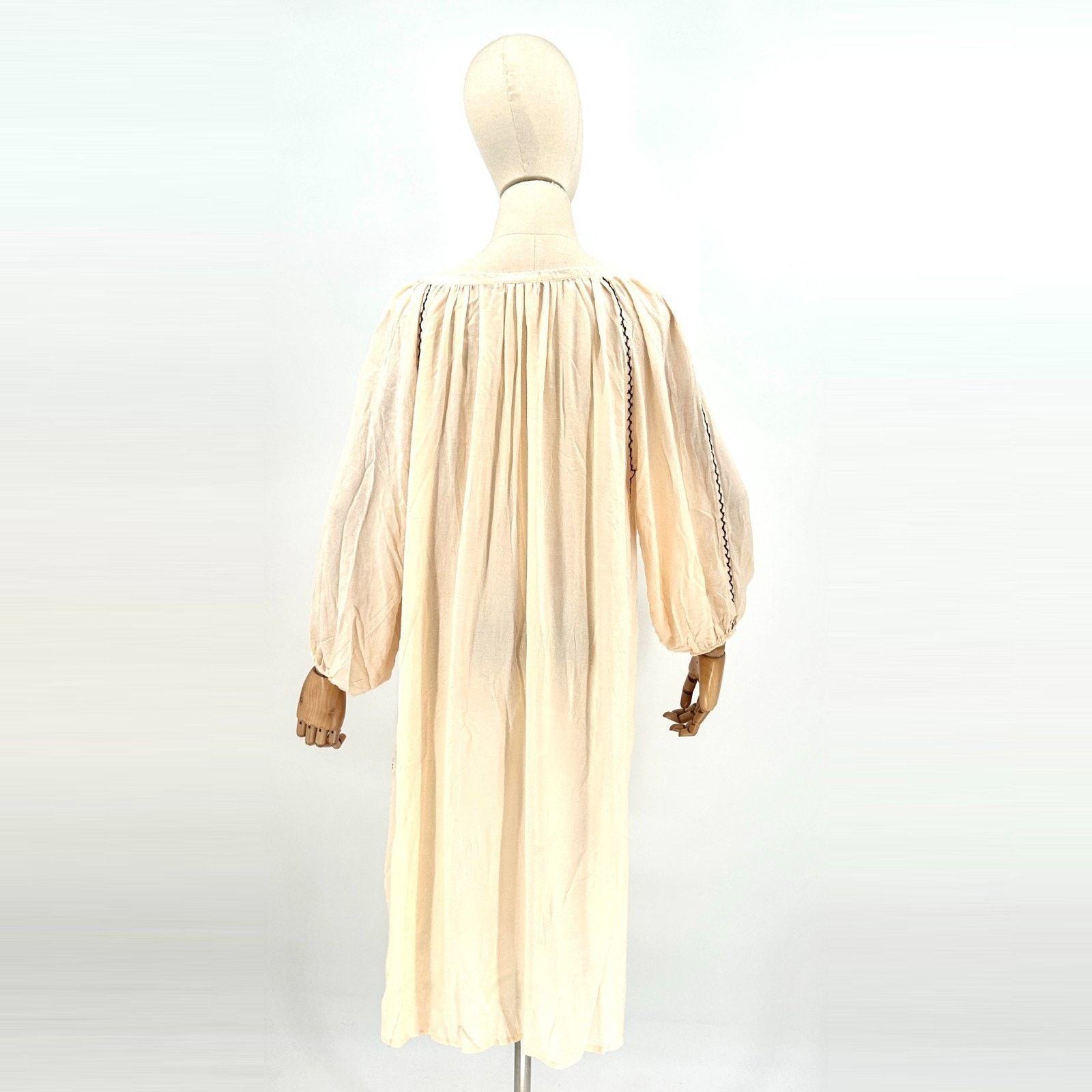 Eberjey Moroccan Pale Peach Embroidered Swim Cover Tunic Dress Size L / US 10 / IT 46 - 7 Thumbnail