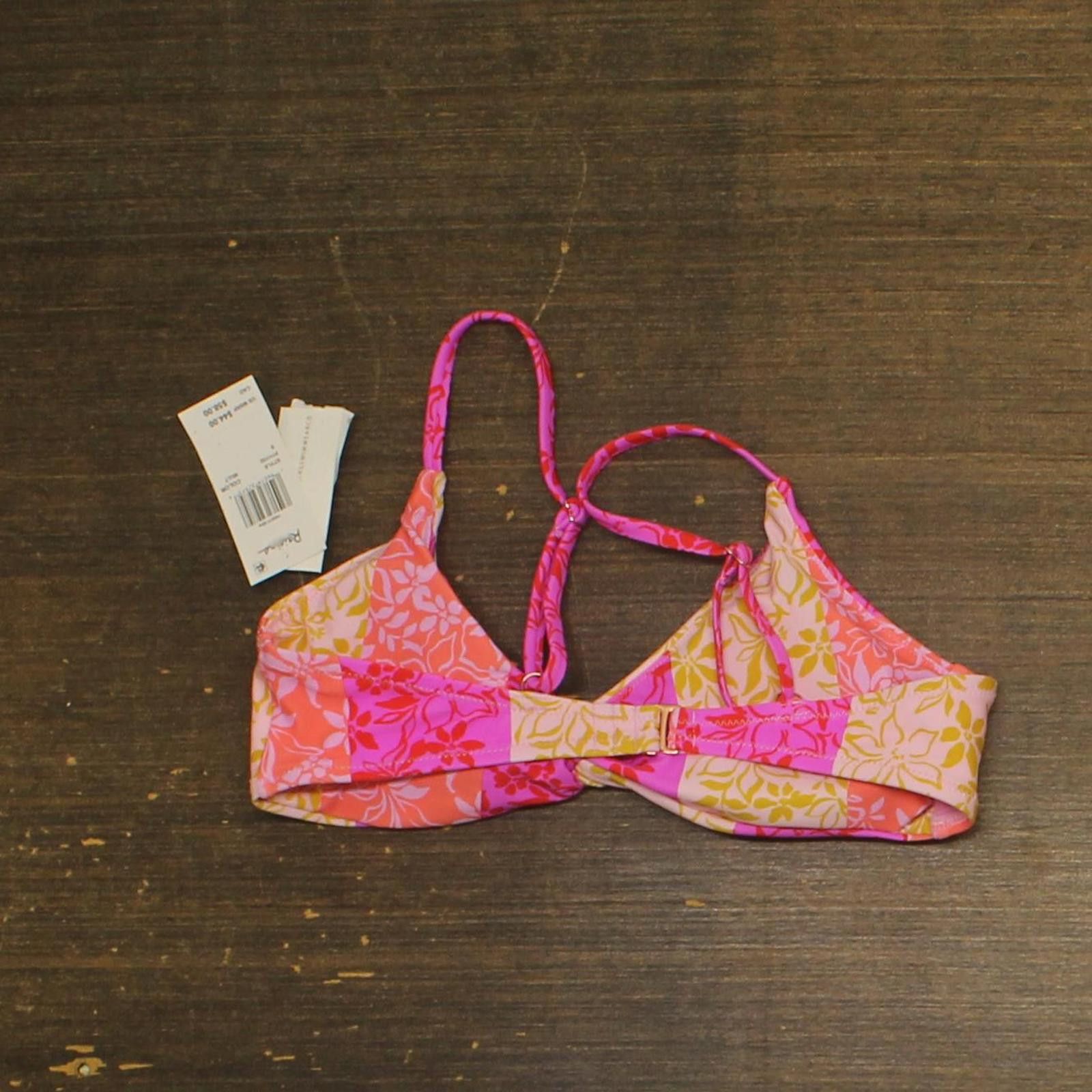 Other Nwt Raisins Juniors Twisty Bikini Top P711152 Pink Multi S Size ONE SIZE - 2 Thumbnail