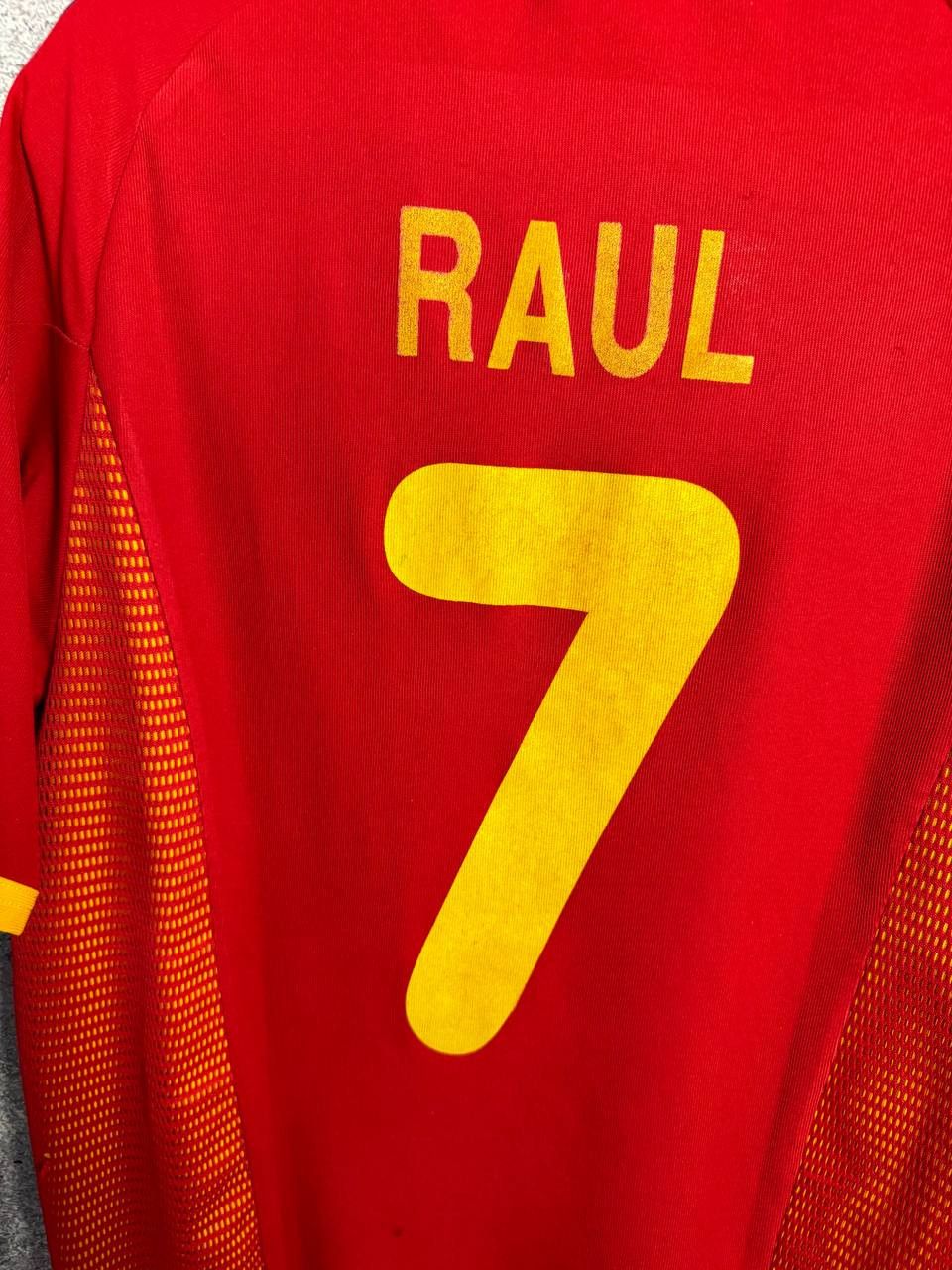 Adidas RAUL Vintage Spain National Team 2001 Adidas Soccer Jersey Size US M / EU 48-50 / 2 - 16 Thumbnail
