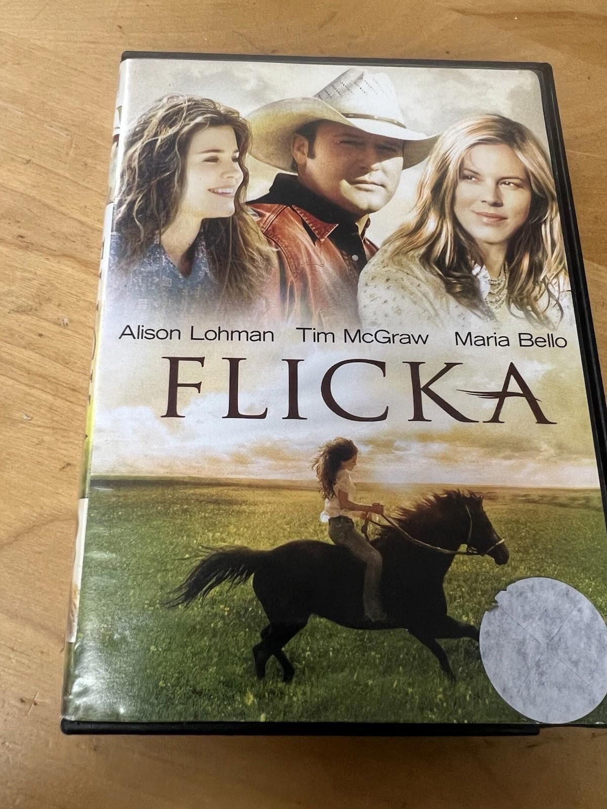 Other Flicka DVD Tim McGraw Alison Lohman Horses Family Drama Size ONE SIZE - 3 Thumbnail