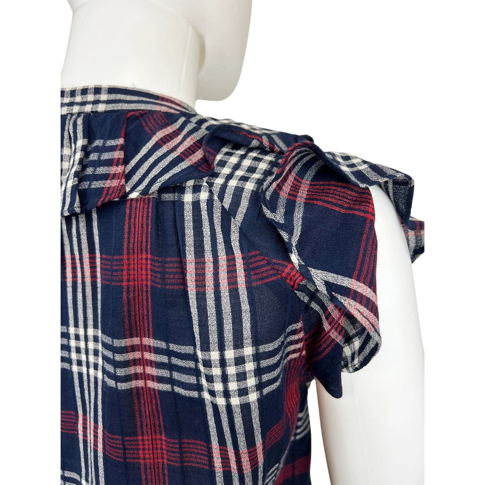 Veronica Beard Veronica Beard Plaid sleeveless top sz XS Size US XS / EU 42 / 0 - 7 Thumbnail