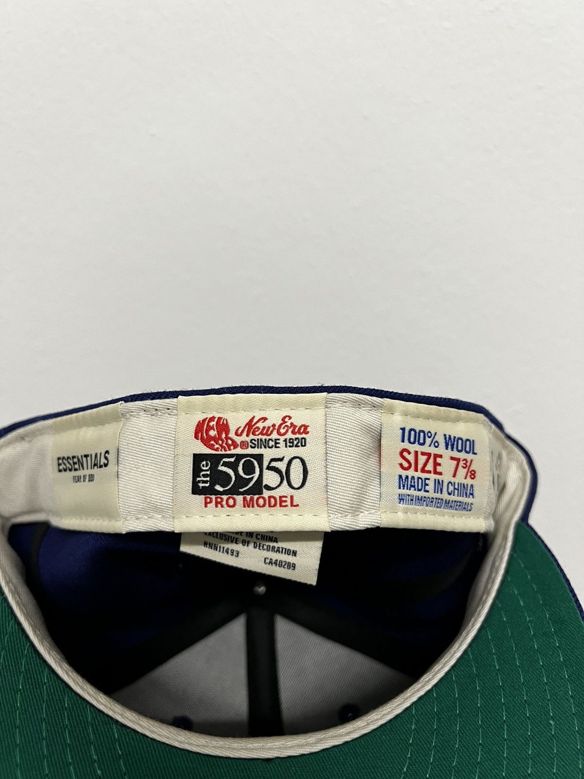 Fear of God × New Era 59Fifty Fear of God Size ONE SIZE - 4 Thumbnail