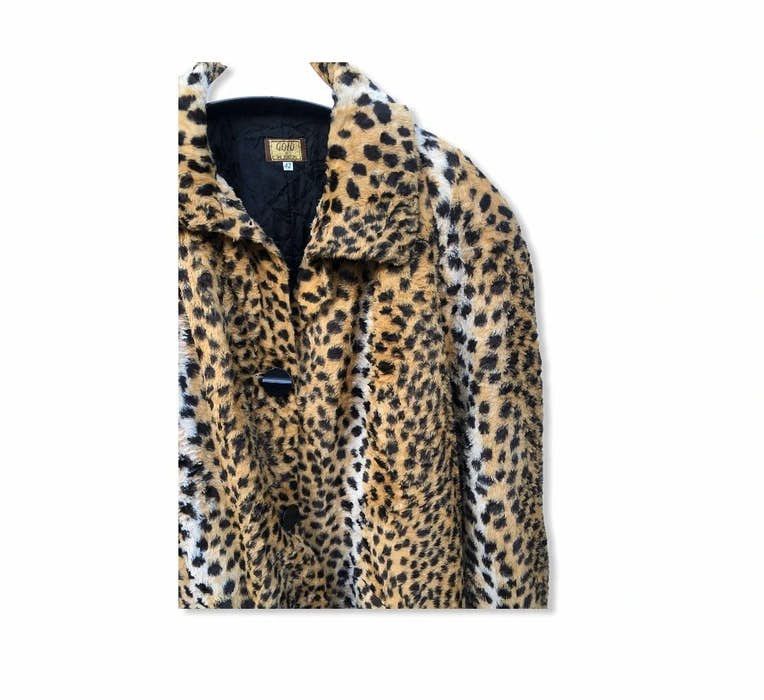 Japanese Brand Japanese Brand Gold Luxury Tiger Sherpa Jacket Size US XL / EU 56 / 4 - 2 Thumbnail