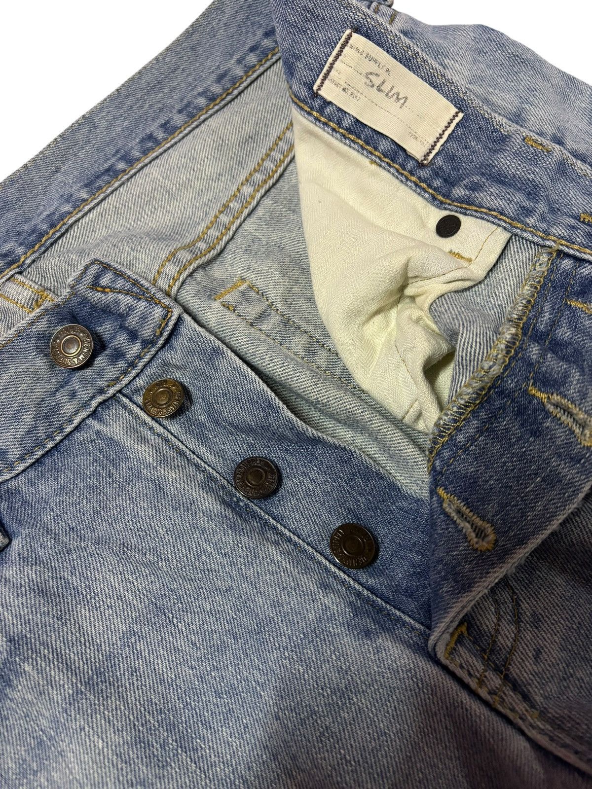 Denim & Supply Ralph Lauren Vtg 90s Ralph Lauren Denim & Supply Distressed Jeans Size US 33 - 9 Thumbnail