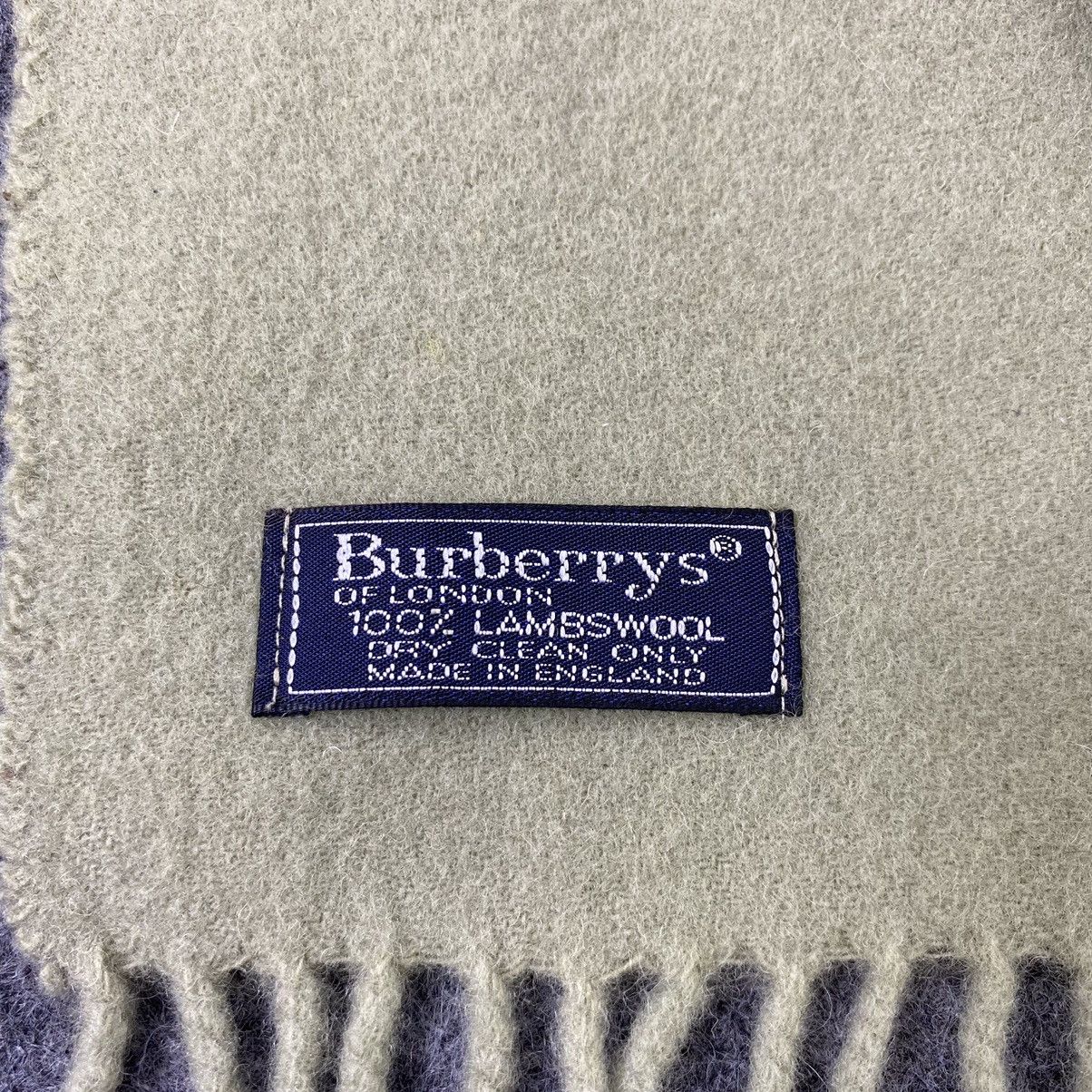 Burberry × Vintage Burberry Wool Scarf / Muffler / Neckwear-K011 Size ONE SIZE - 6 Thumbnail