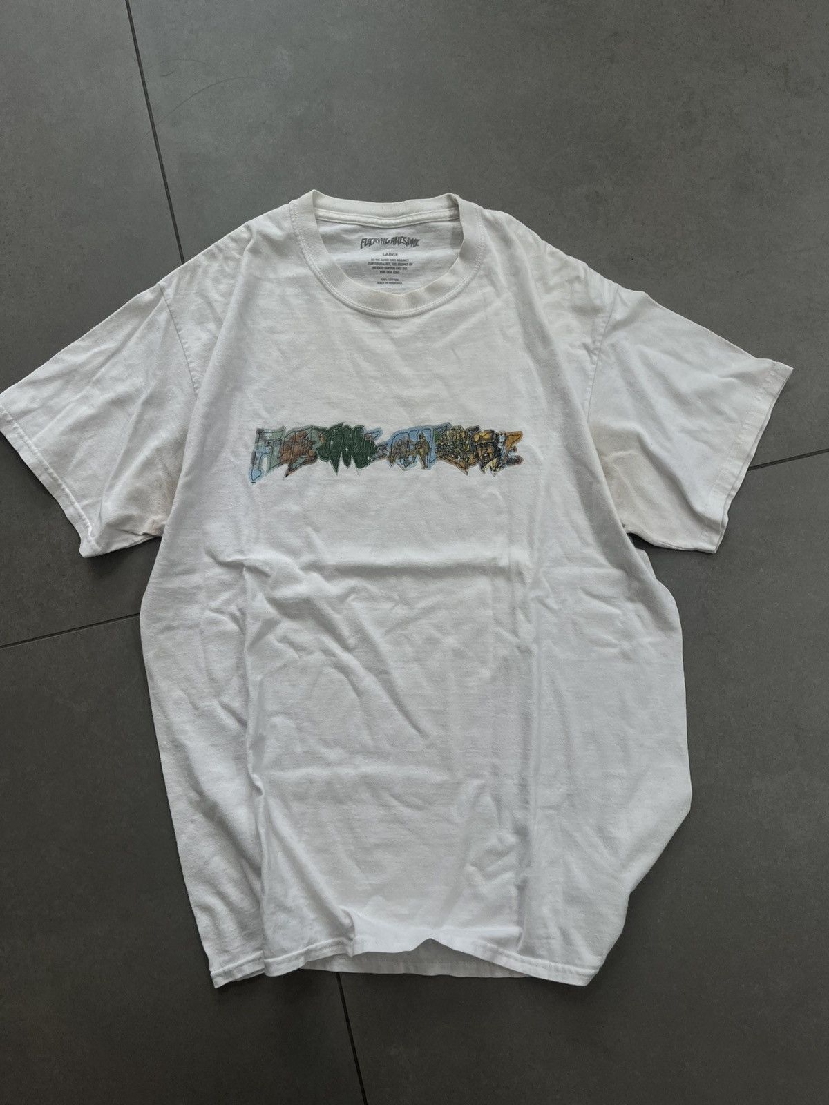 Fucking Awesome FA Battlefield Tee Size US L / EU 52-54 / 3 - 1 Thumbnail