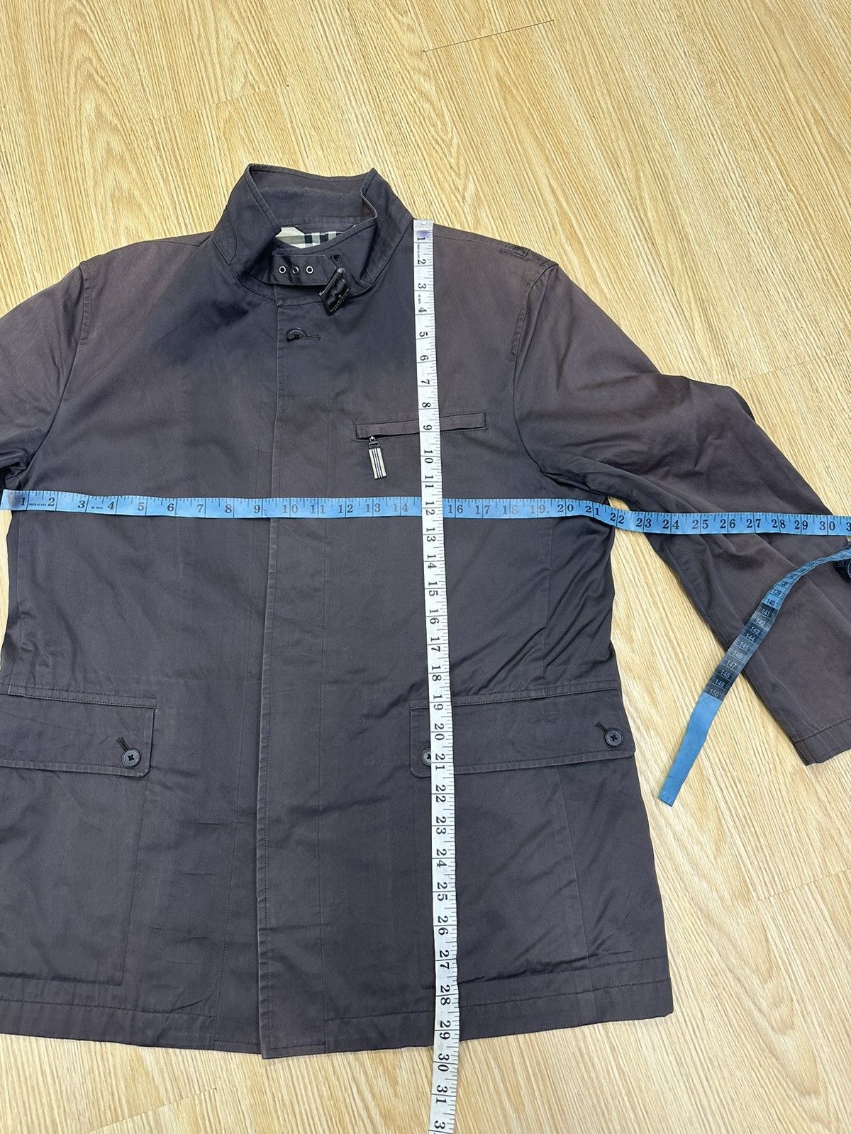 Burberry × Vintage Vintage Burberry Novacheck Sunfaded Jacket MJ28 Size US M / EU 48-50 / 2 - 5 Thumbnail