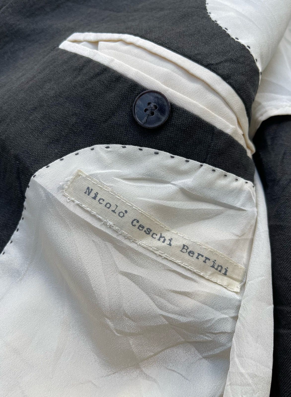 Nicolo Ceschi Berrini 🔥RARE🔥 NICOLO CESCHI BERRINI SINGLE BUTTON JACKET Size US S / EU 44-46 / 1 - 12 Thumbnail