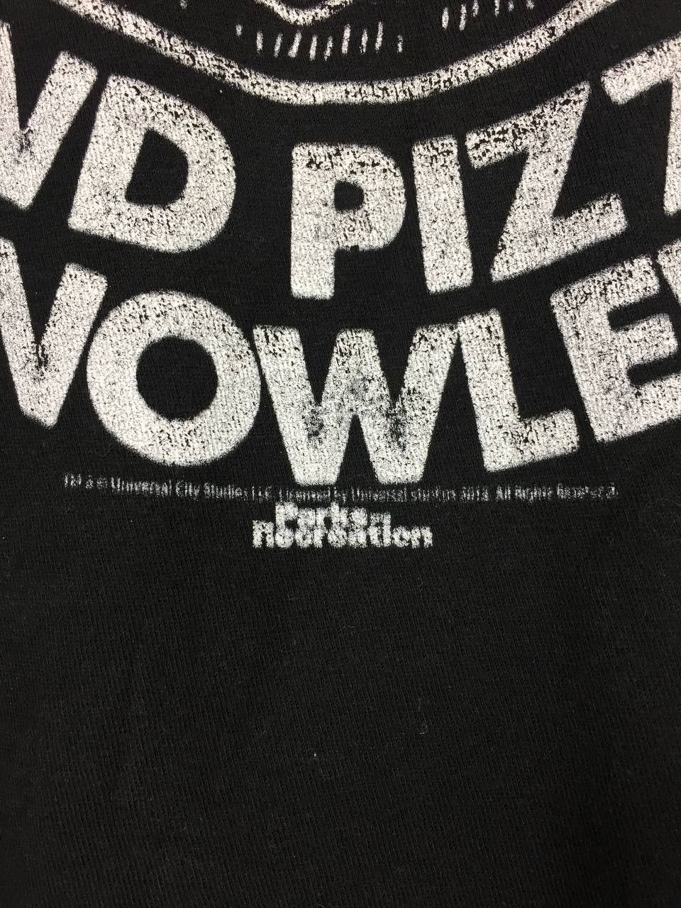 Vintage Parks & Recreation Power Is Pizza Wording Humor Graphic Tee Size US M / EU 48-50 / 2 - 4 Thumbnail