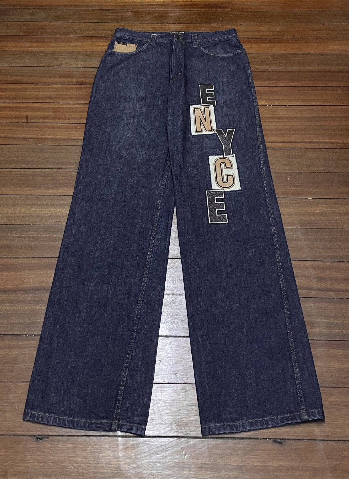 Enyce × Vintage Very Rare Vintage Brand Enyce Rapper Baggy Jeans 2000s Size US 40 / EU 56 - 1 Thumbnail