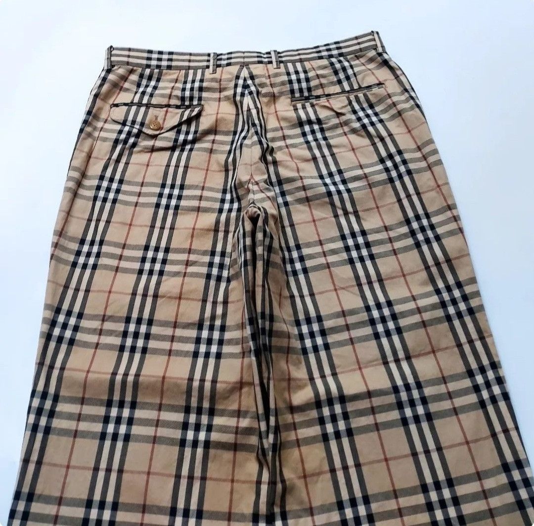 Burberry × Vintage BURBERRY NOVACHECK LONG PANTS Size US 32 / EU 48 - 4 Thumbnail