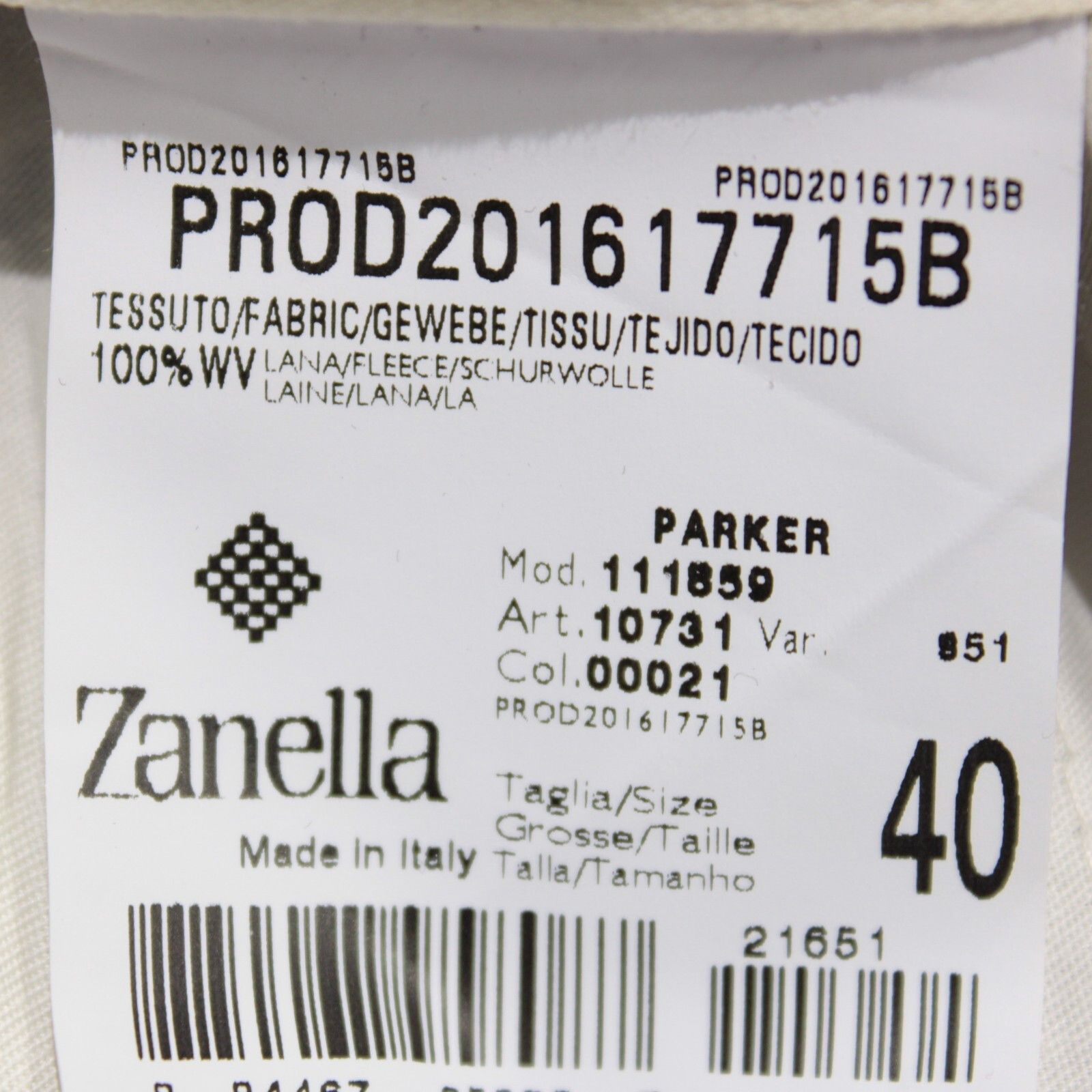 Zanella Zanella New with tags Dress Pants Size 40 US In Gray Size US 40 / EU 56 - 8 Thumbnail